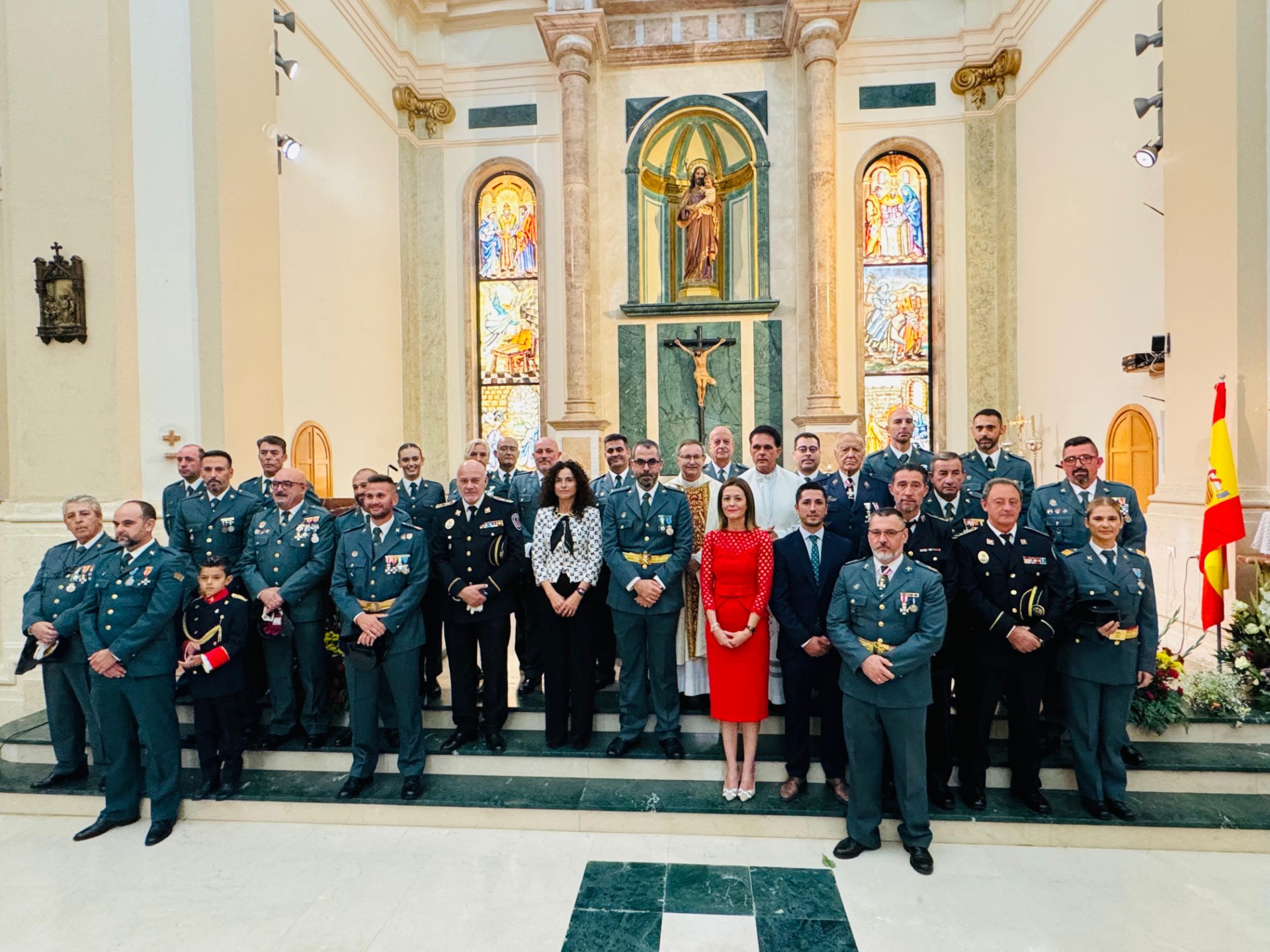 La Guardia Civil de Águilas conmemora el día de su Patrona 