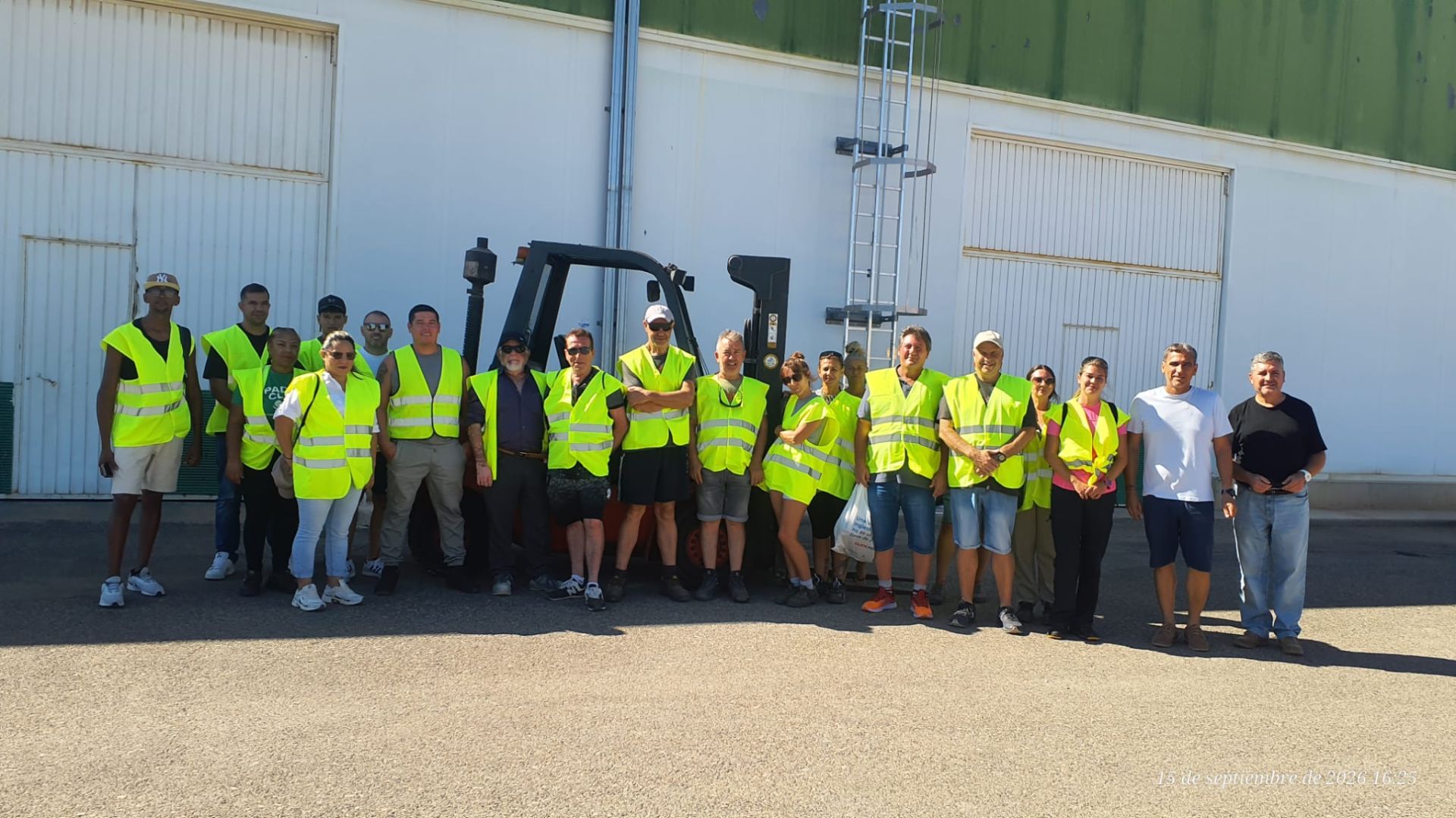 Comienza una nueva edición del curso de manejo seguro de carretillas elevadoras