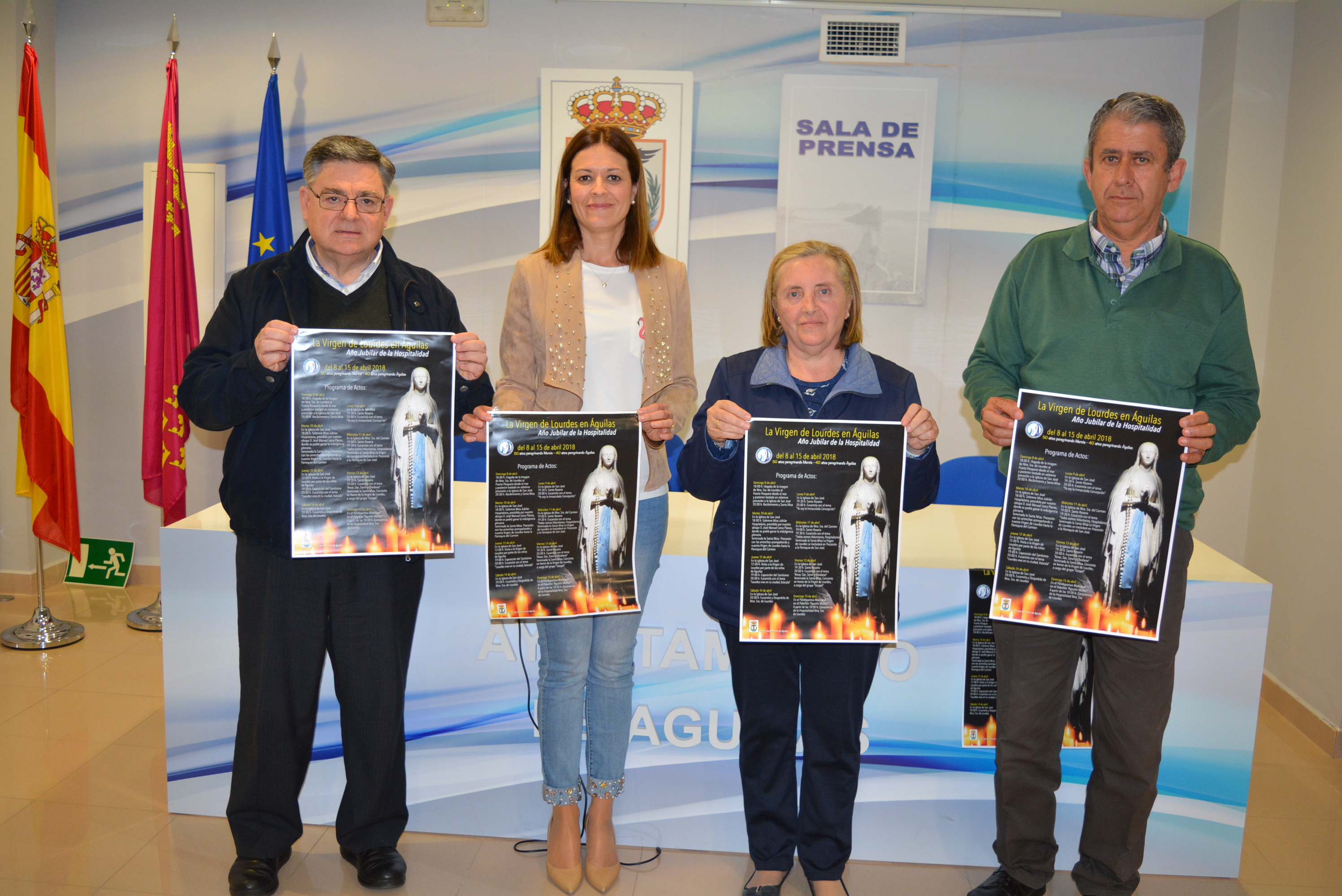 Águilas acogerá los actos del Año Jubilar de la Hospitalidad de Lourdes