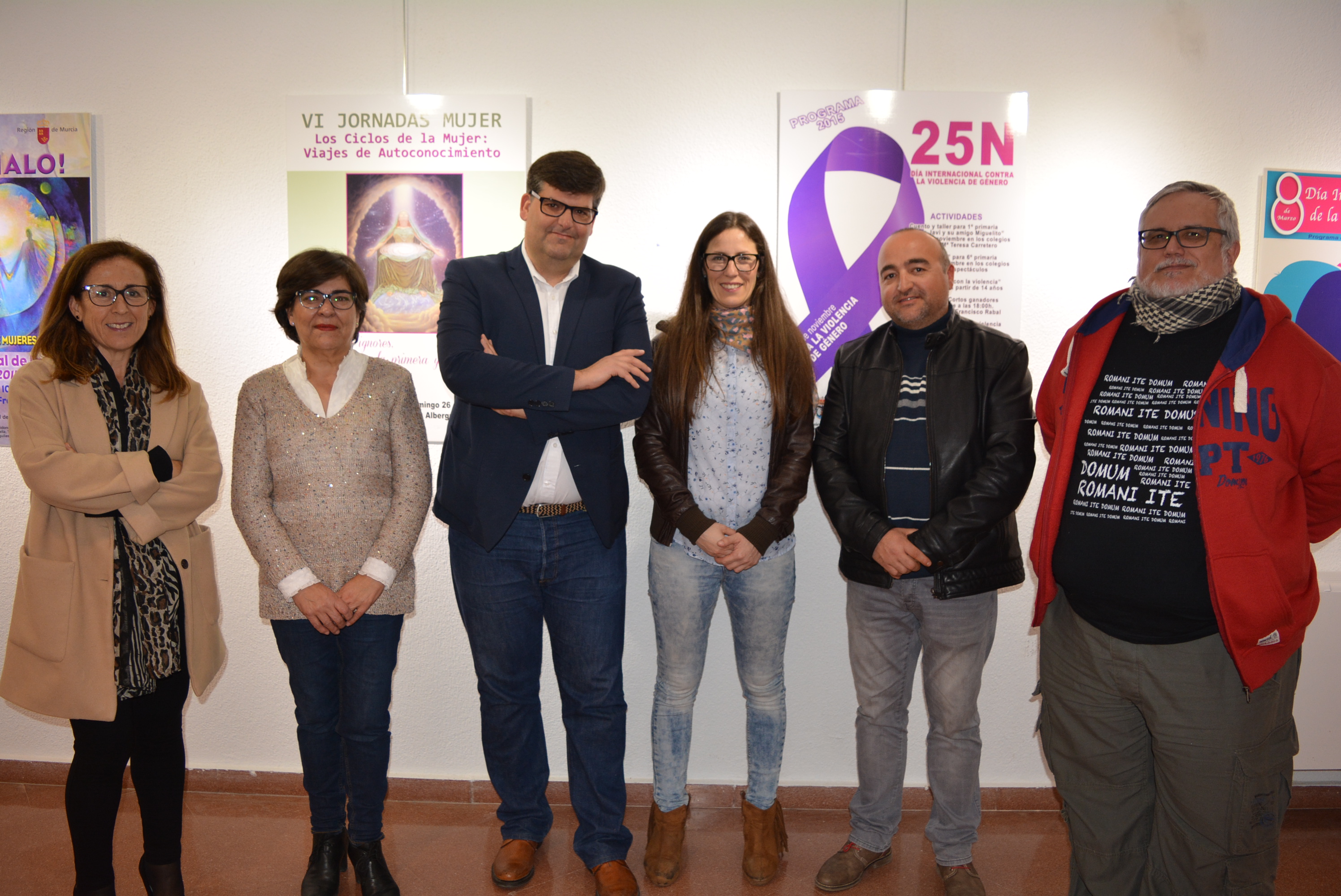 La Casa de la Cultura acoge la  exposición Haciendo camino para llegar a un mundo 50-50