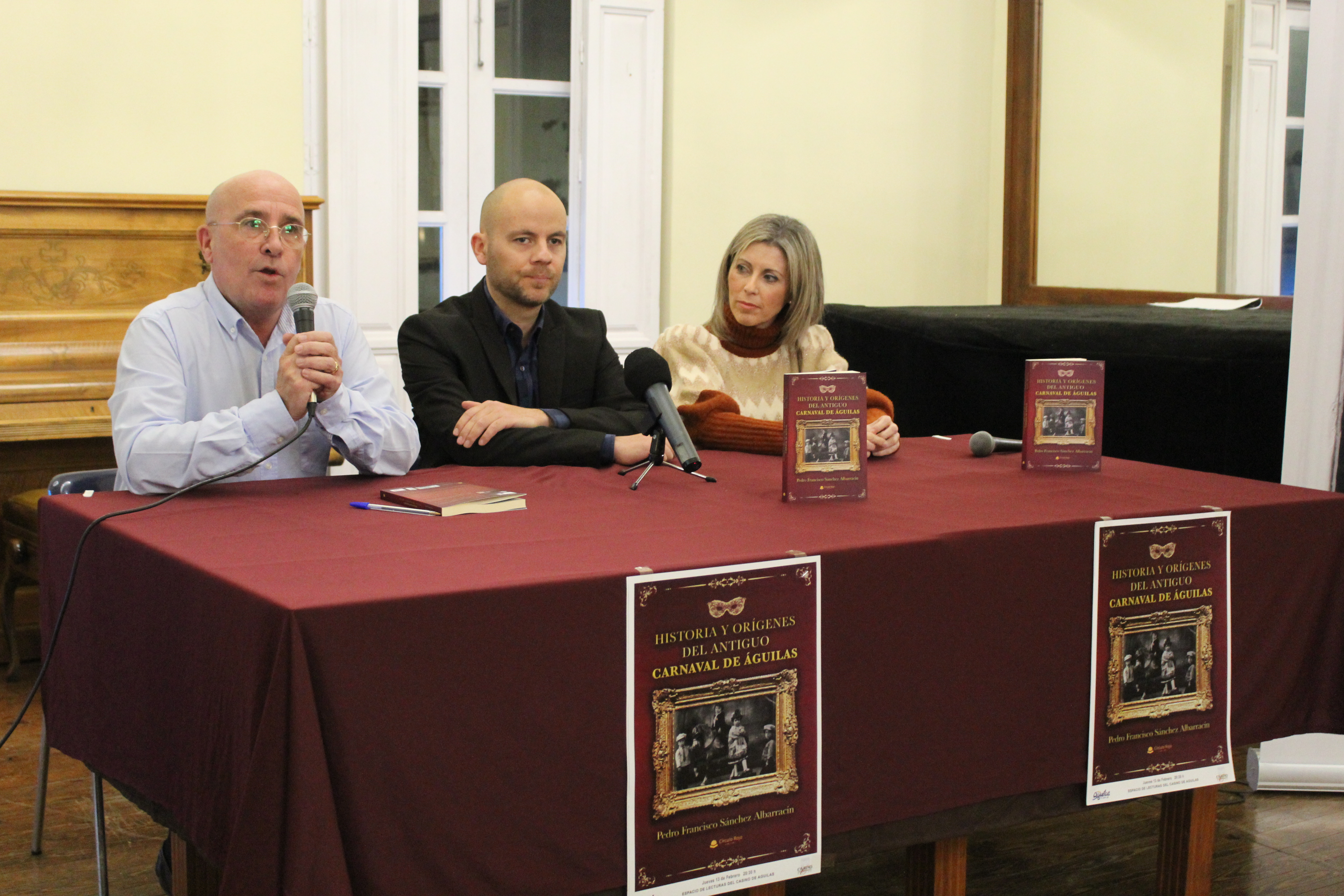 Pedro Francisco Sánchez presenta el libro “Historia y Orígenes del Antiguo Carnaval de Águilas”