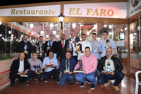 La asociación de Pesca Deportiva Ciudad de Urci entregó los premios del XXIV Campeonato Social