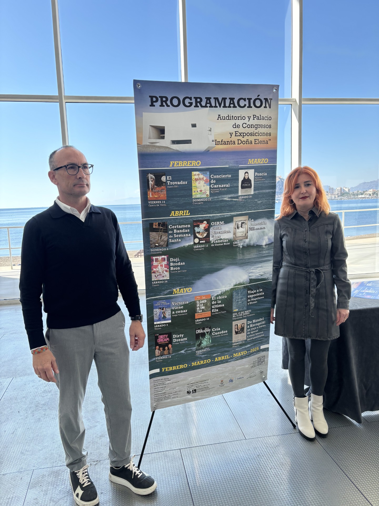 Lolita Flores y José Sacristán entre los protagonistas de la programación trimestral del Auditorio