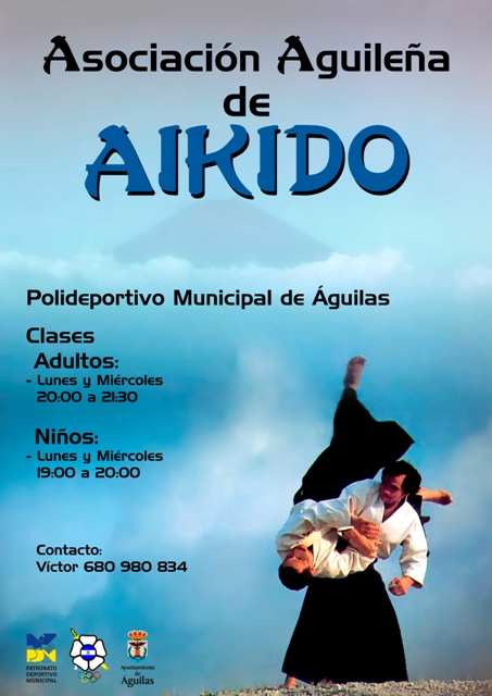 Clases de Aikido en el Polideportivo de Águilas 