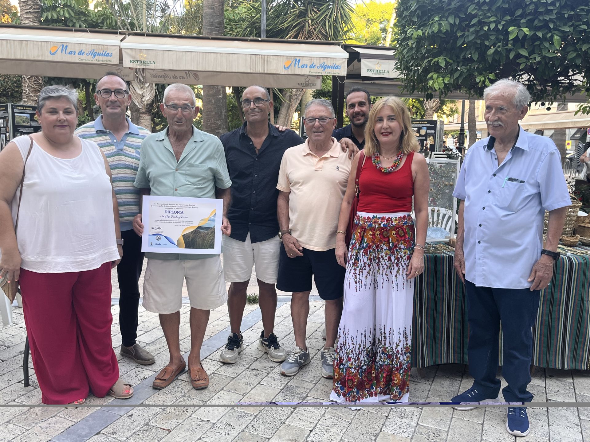 La Plaza de España acogió la XIII Fiesta del esparto