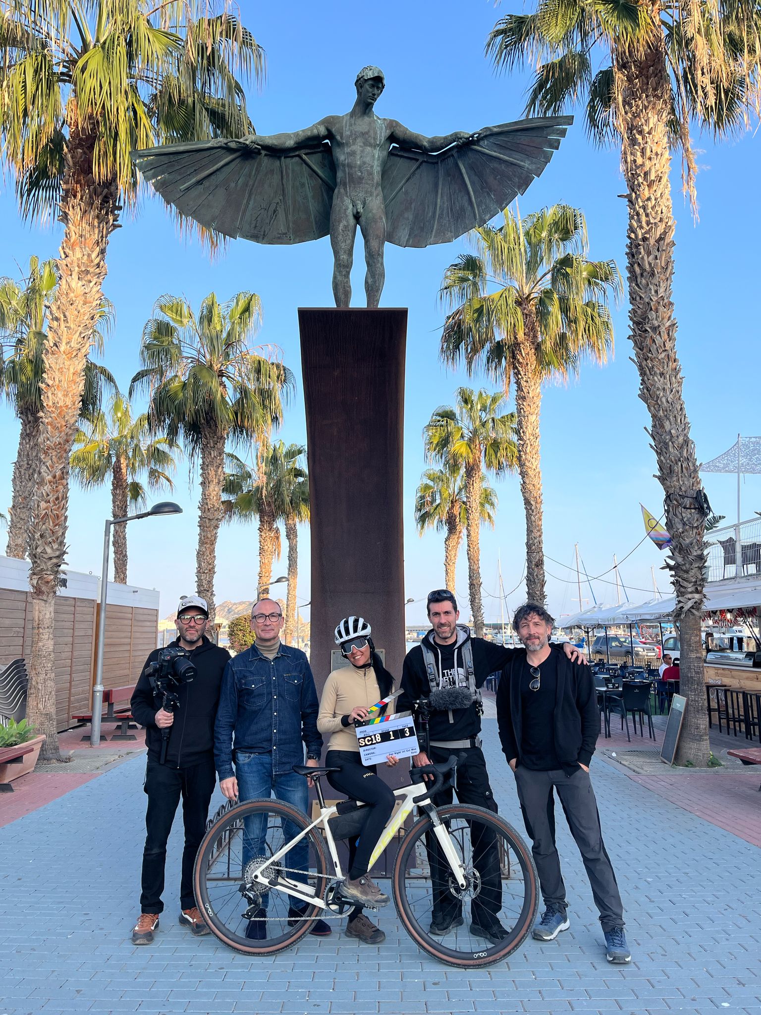 Águilas escenario de una travesía en bicicleta que recorrerá España