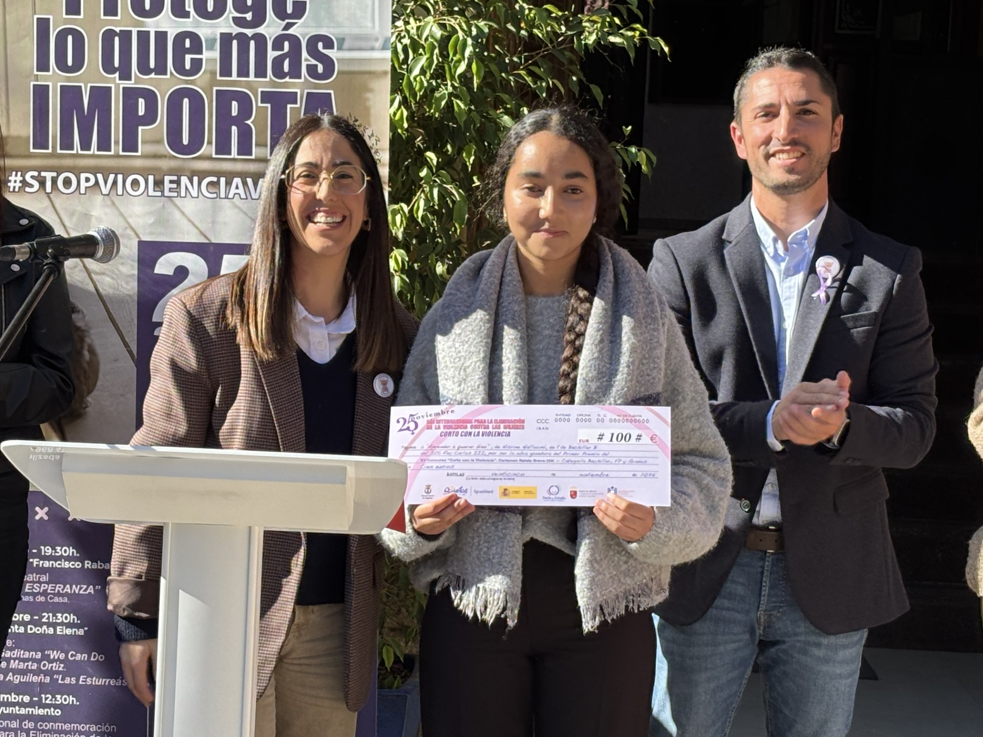 Protege lo que más importa, lema de la campaña de la Concejalía de Igualdad con motivo del 25N 