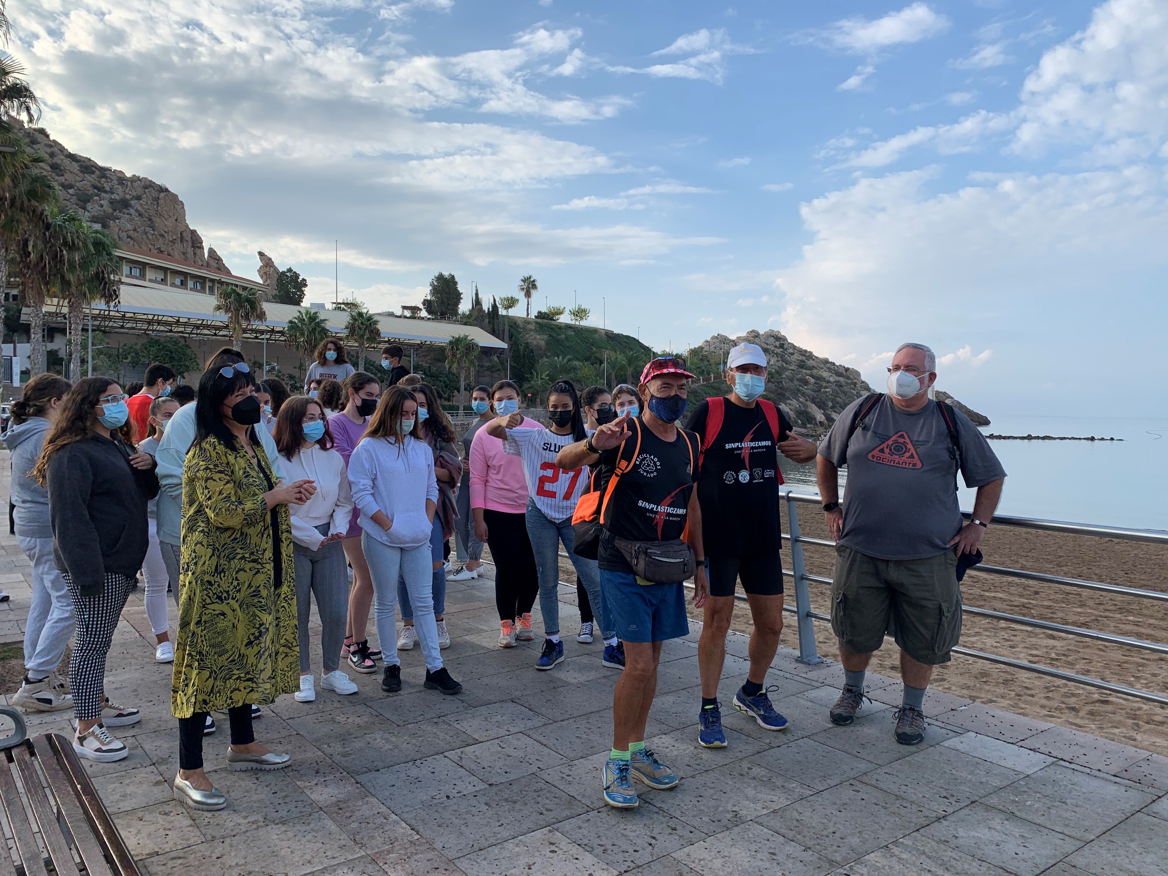 El IES Alfonso Escámez es el punto de partida del reto SIN-PLASTIC-ZAMOS en Murcia