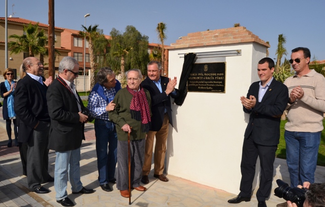 Inaugurada una nueva zona verde en Águilas  