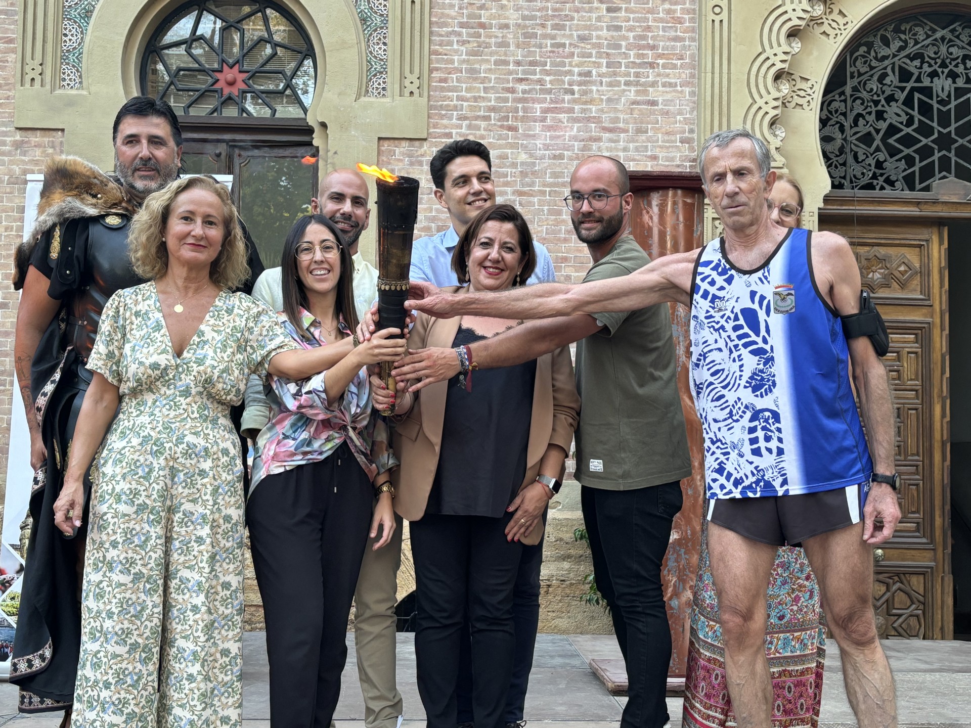 El “fuego sagrado” partirá mañana de Águilas a bordo del velero Neus Aguamarina