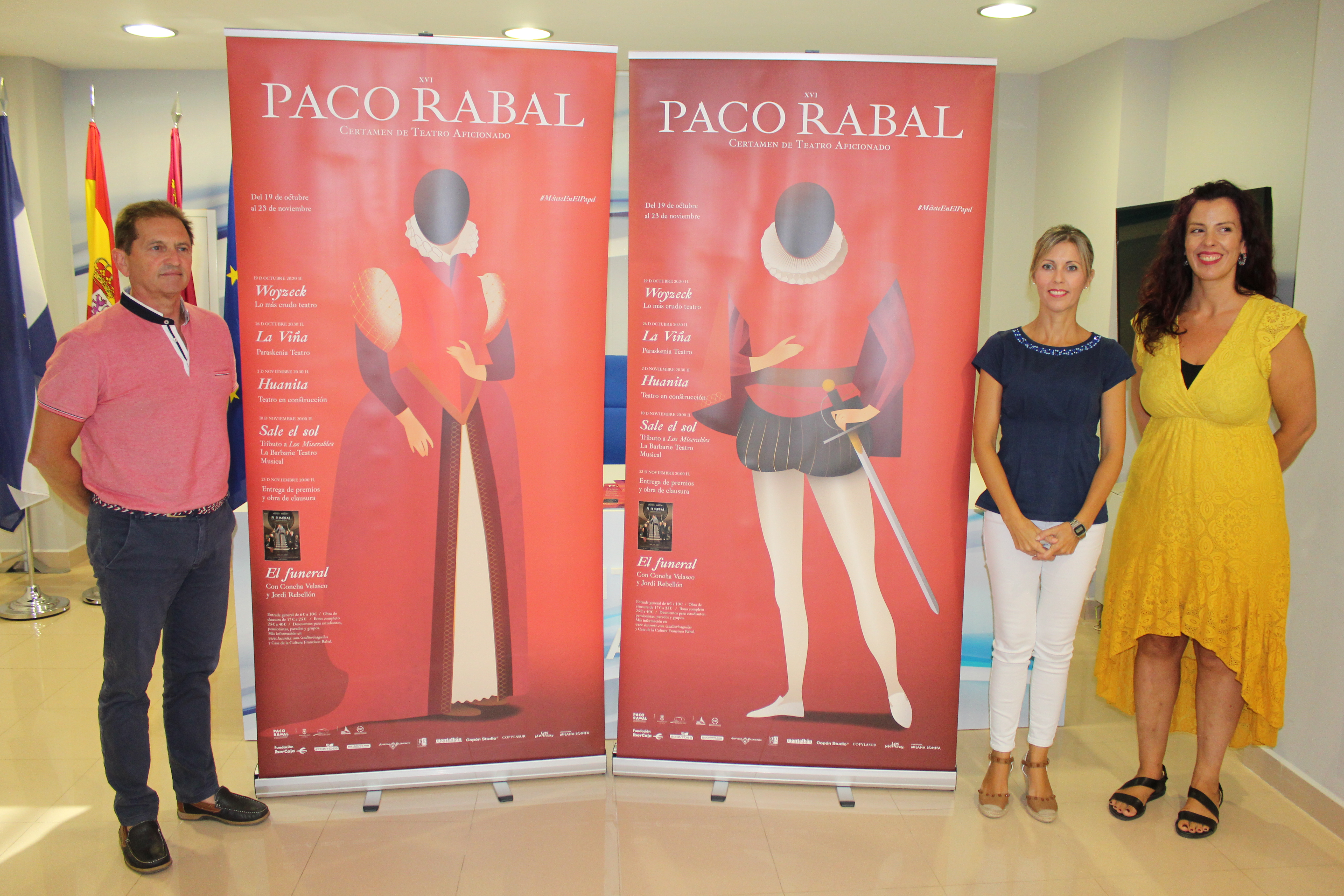 Todo listo para una nueva edición del Certamen Nacional de Teatro Aficionado Paco Rabal