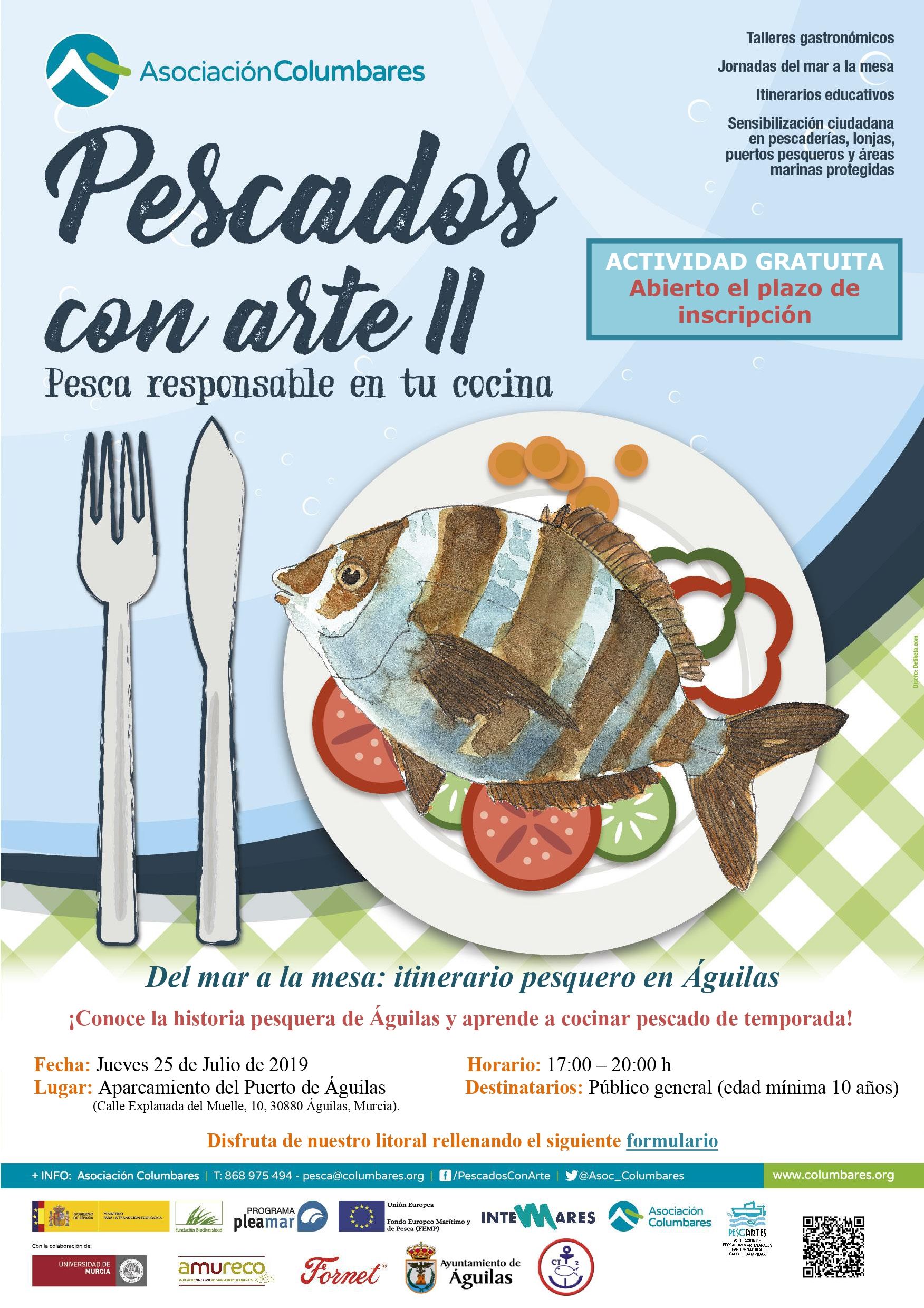 Columbares organiza una jornada gastronómico-pesquera en Águilas