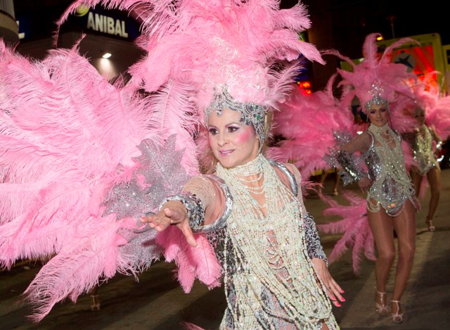 La televisión autonómica 7RM retransmitirá el desfile del domingo de Carnaval en Águilas