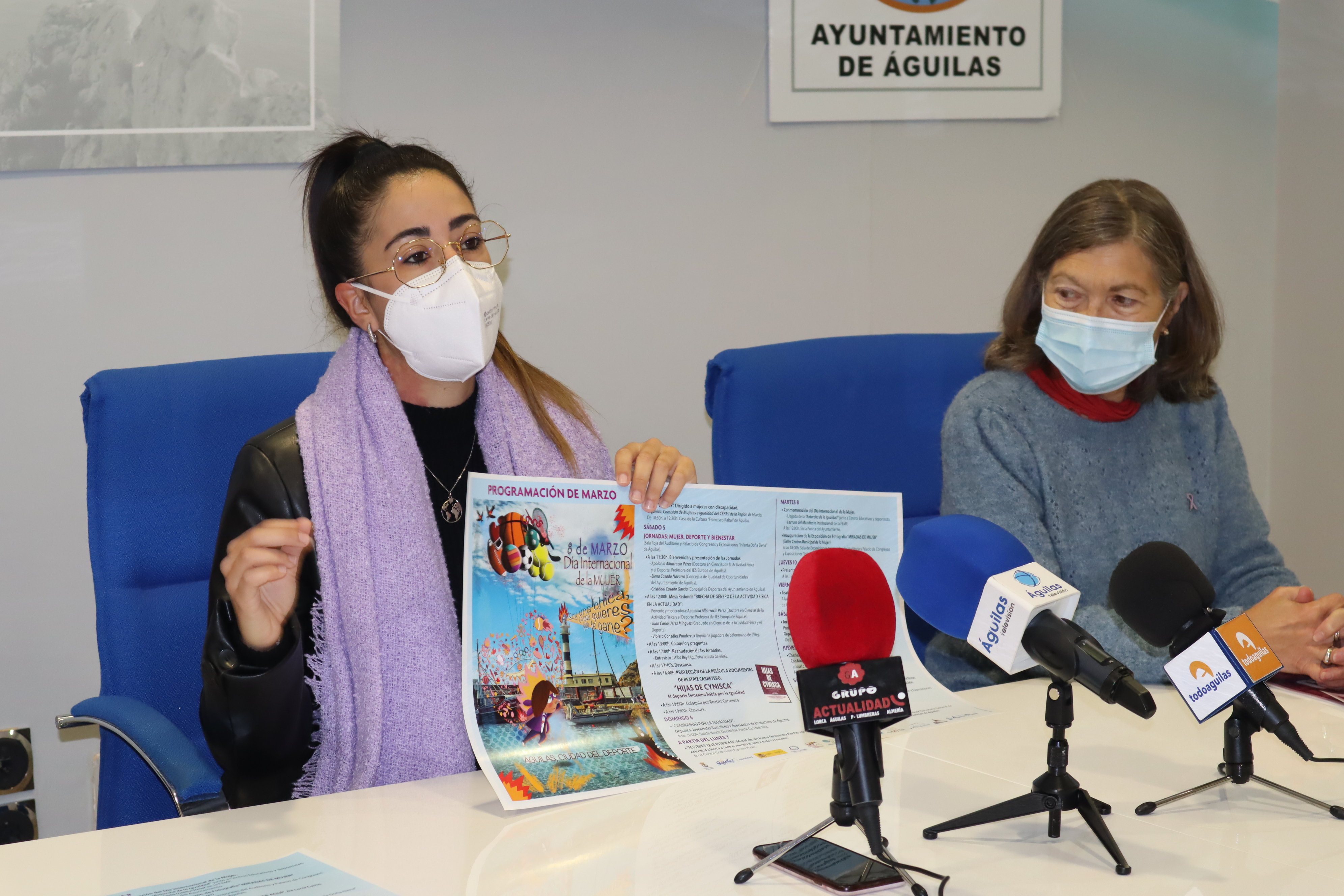 La Concejalía de Igualdad presenta un extenso programa de actos con motivo del 8M