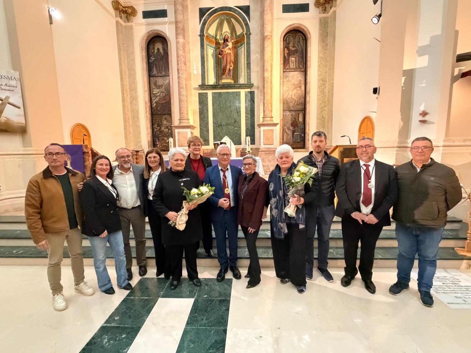 Lina Sánchez Abellán, pregonera del Cristo de la Misericordia y Santísima Virgen de la Piedad 