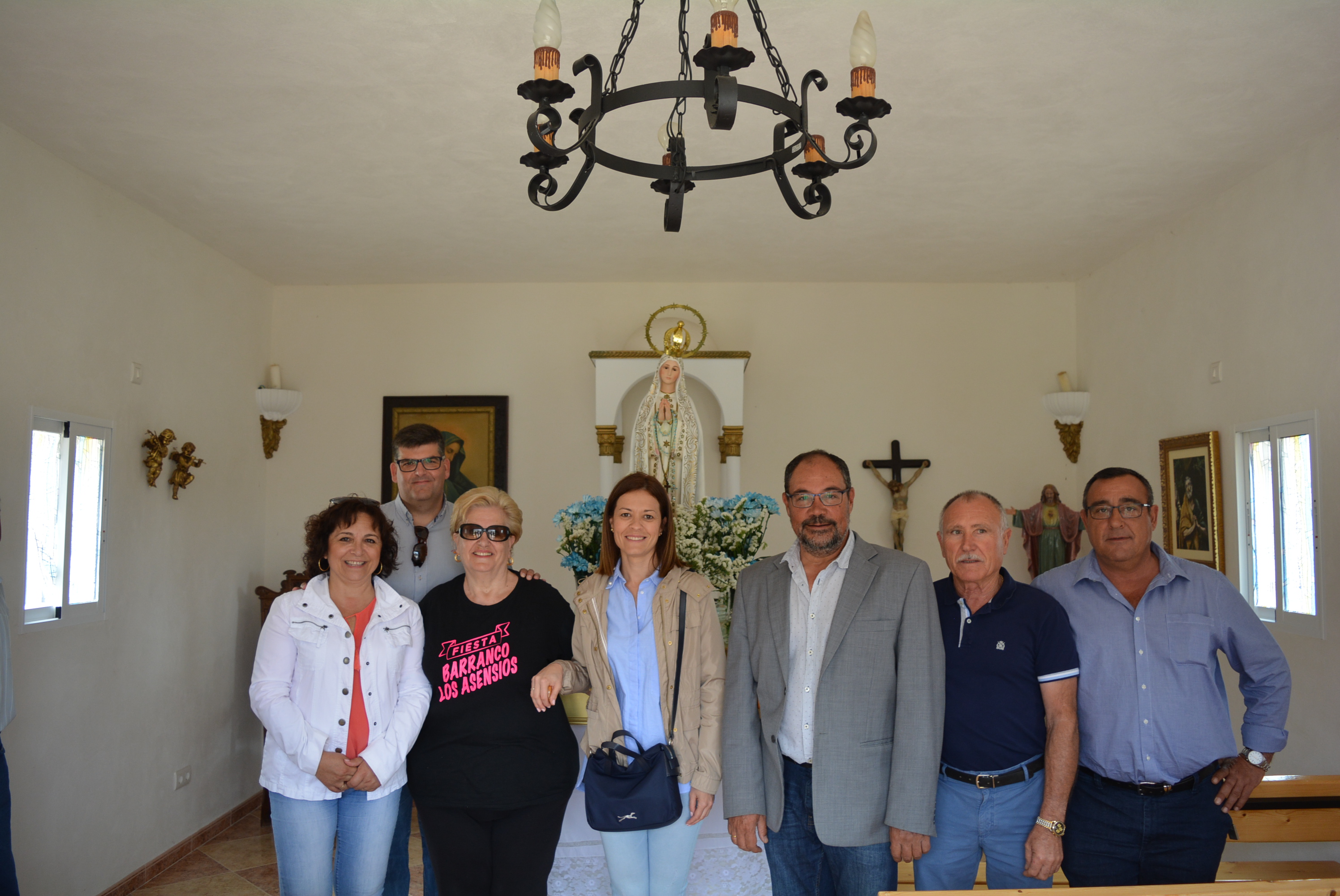 El Barranco de los Asensios celebra la Fiesta Campera en honor a la Virgen de Fátima