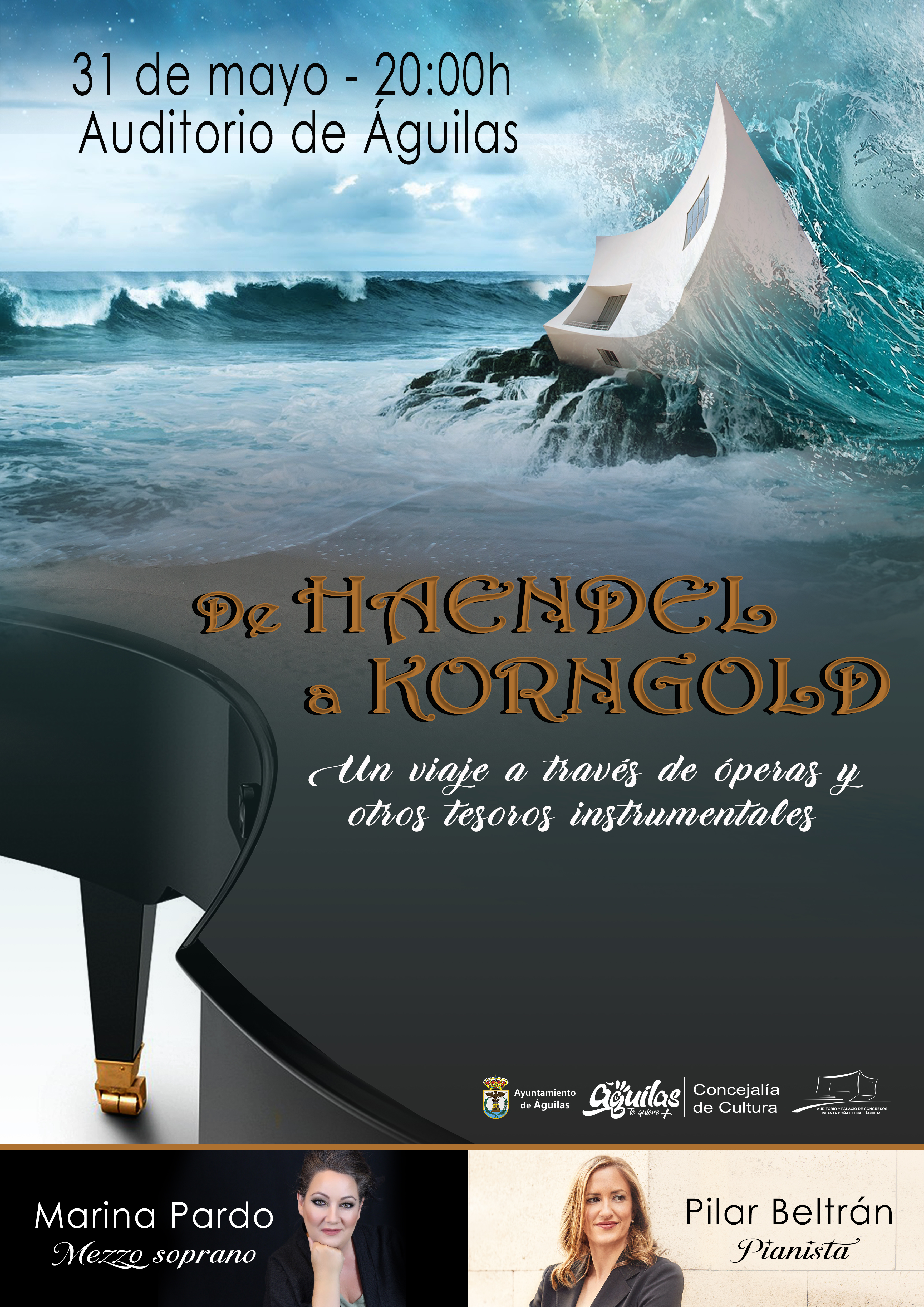De Händel a Korngold: un viaje a través de óperas y otros tesoros instrumentales en Águilas 
