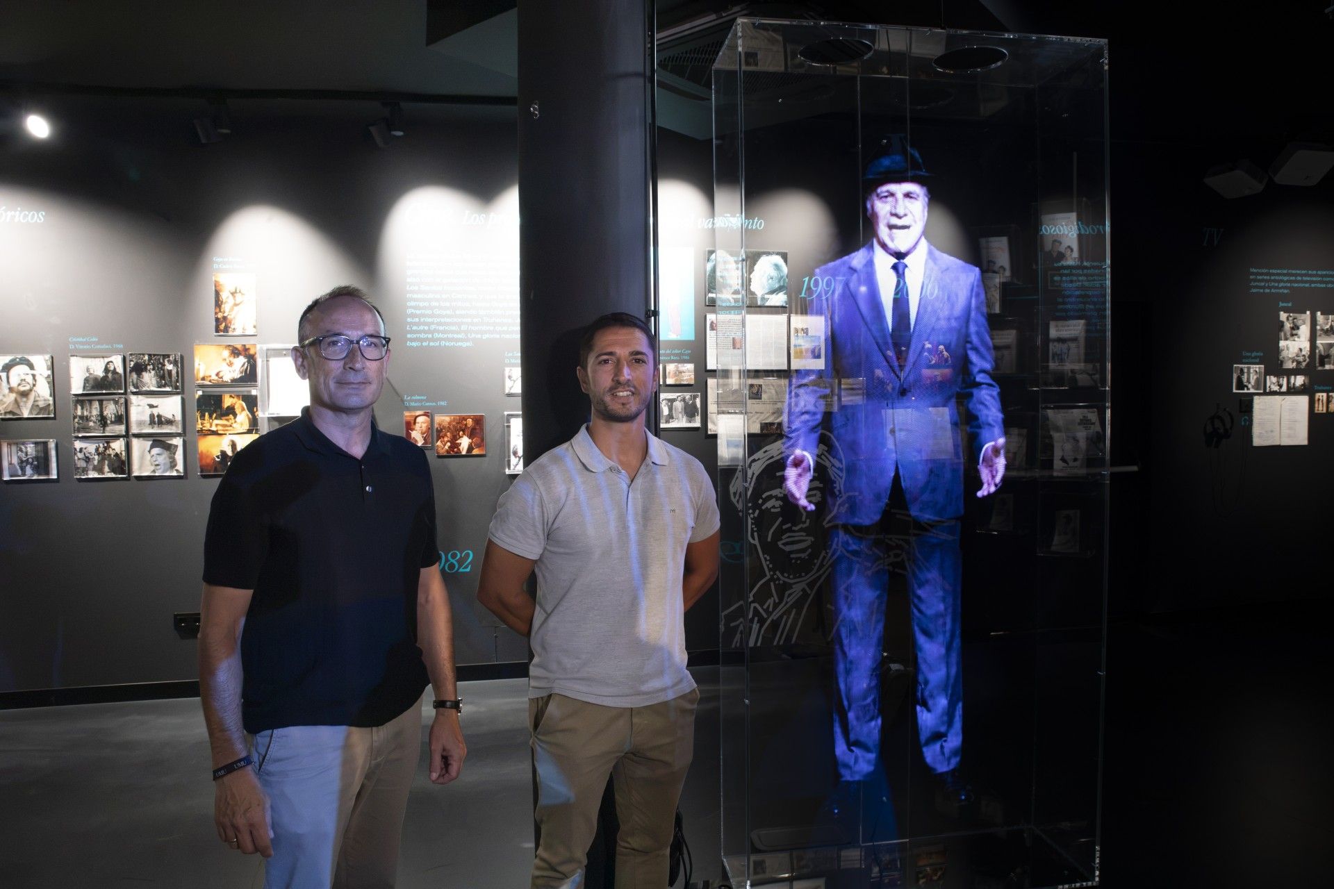 El Ayuntamiento incorpora un holograma de Paco Rabal al Centro de Interpretación dedicado al actor con motivo de su centenario