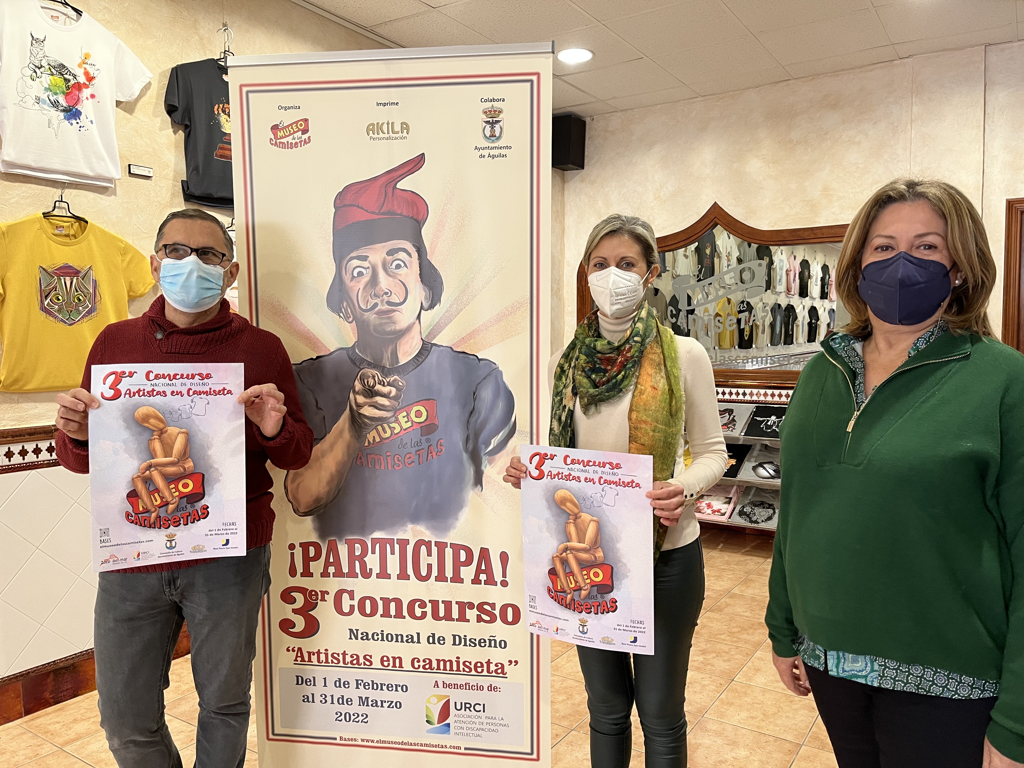 Presentado el III Concurso Nacional de Diseño “Artistas en camiseta”