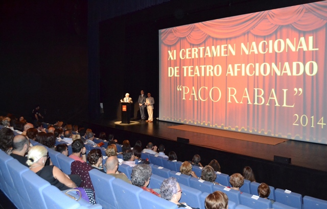 El público arropa la primera cita del Certamen Nacional de Teatro Aficionado ‘Paco Rabal’