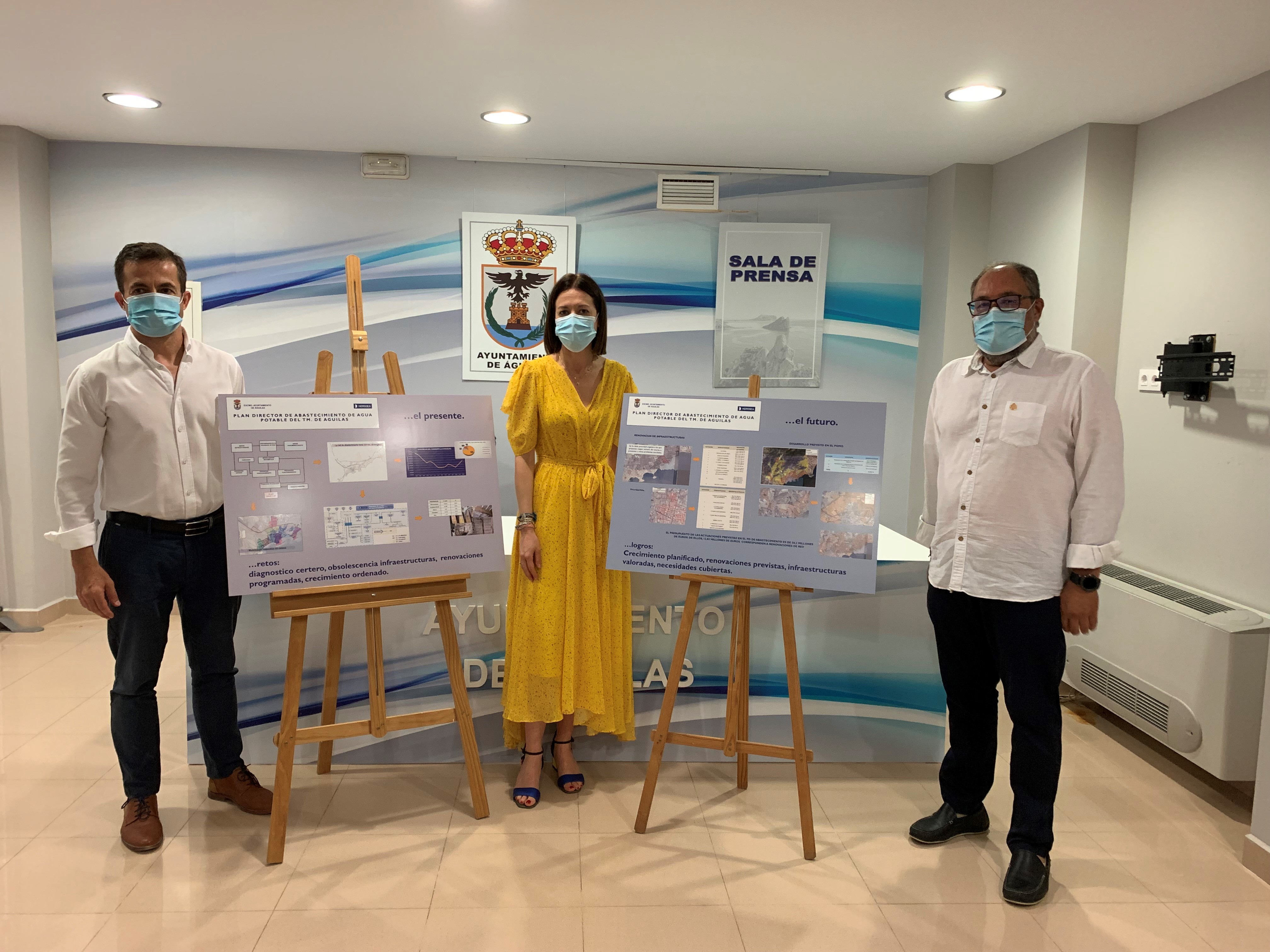 Se presenta el Plan Director de Suministro de Agua Potable 