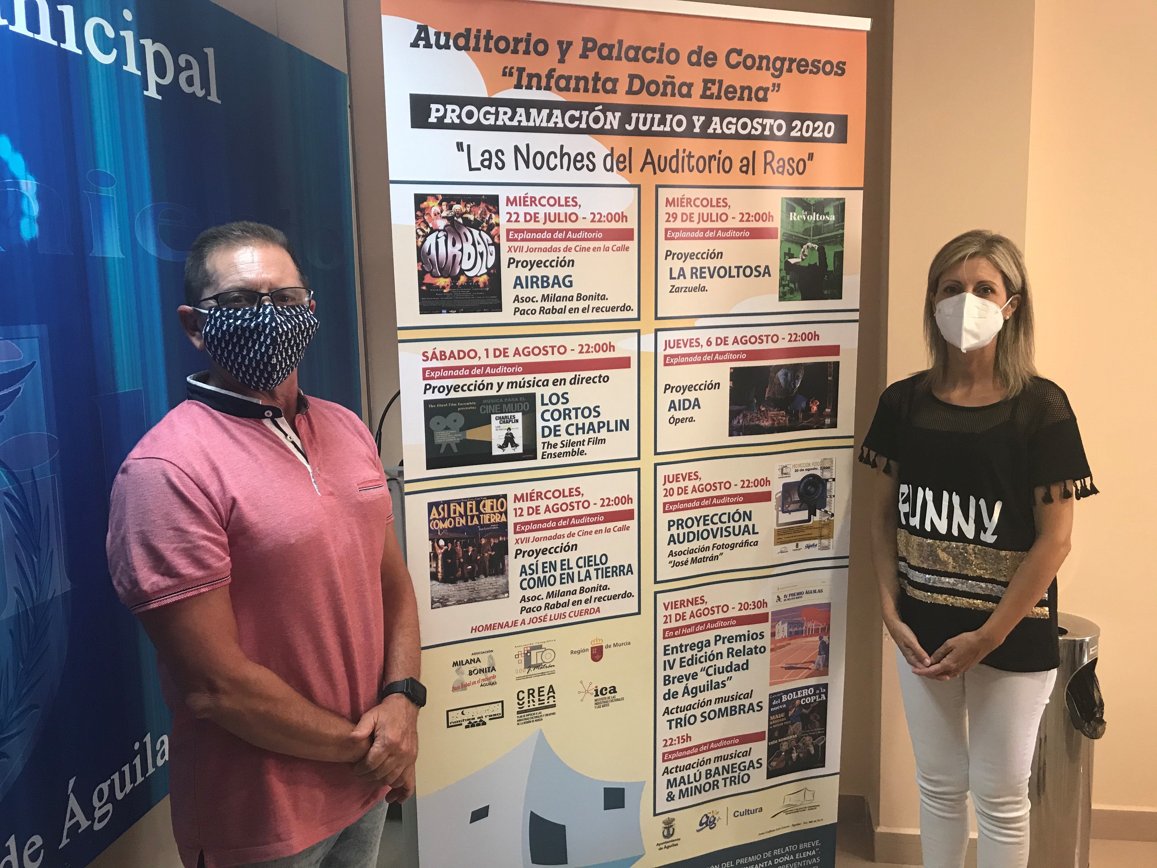 Ayer comenzaba la programación de Las Noches del Auditorio al raso