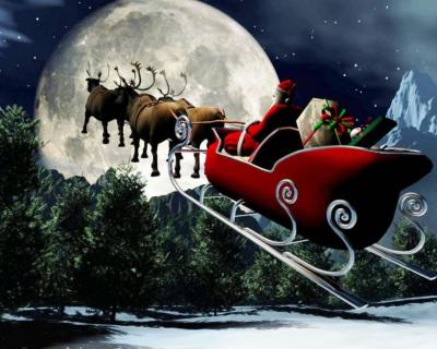 Papé Noel se encuentra ya muy cerca de la costa aguileña