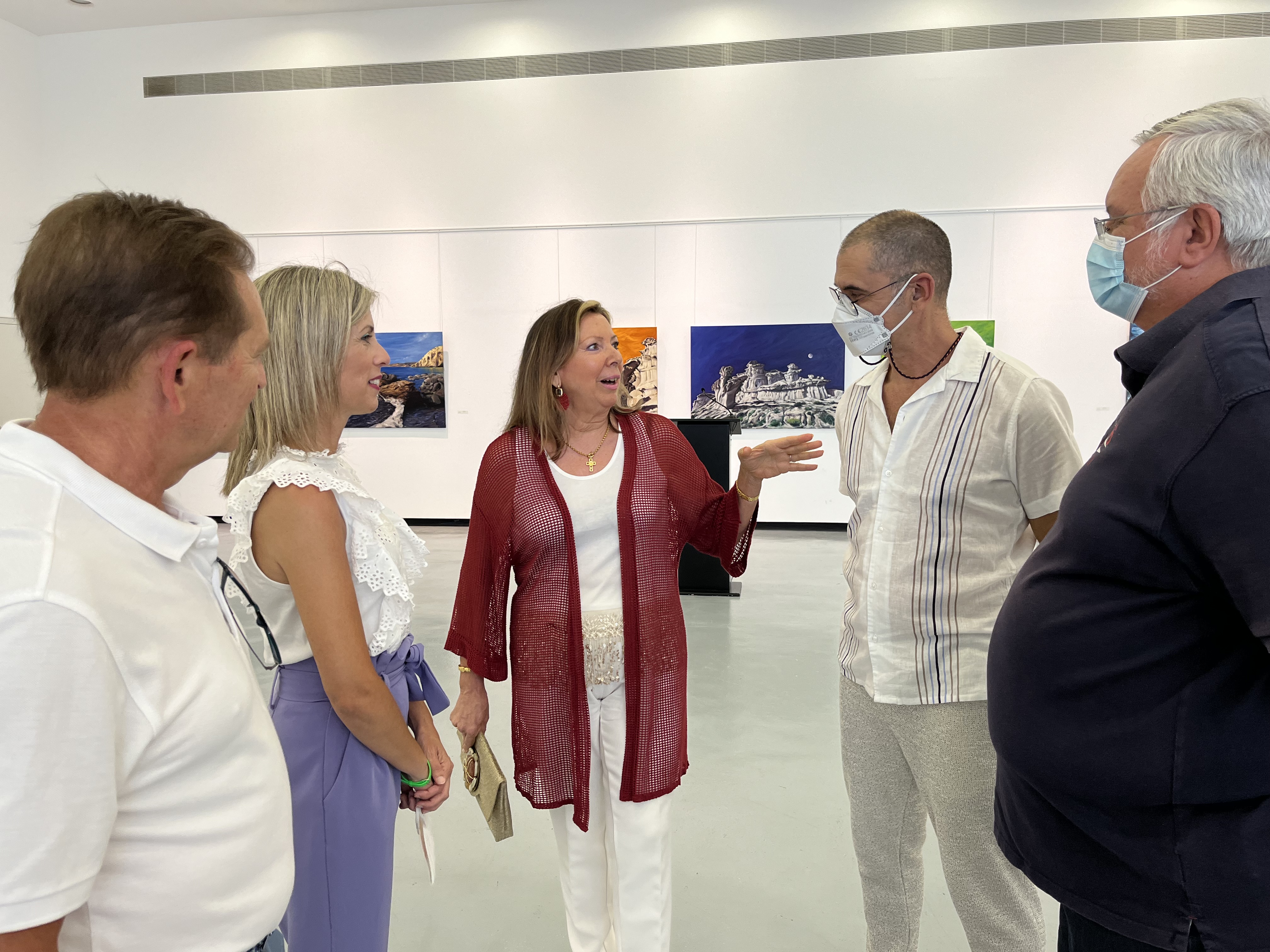 La Sala de Exposiciones del Auditorio acoge hasta final de mes “Mar, paisaje oculto”