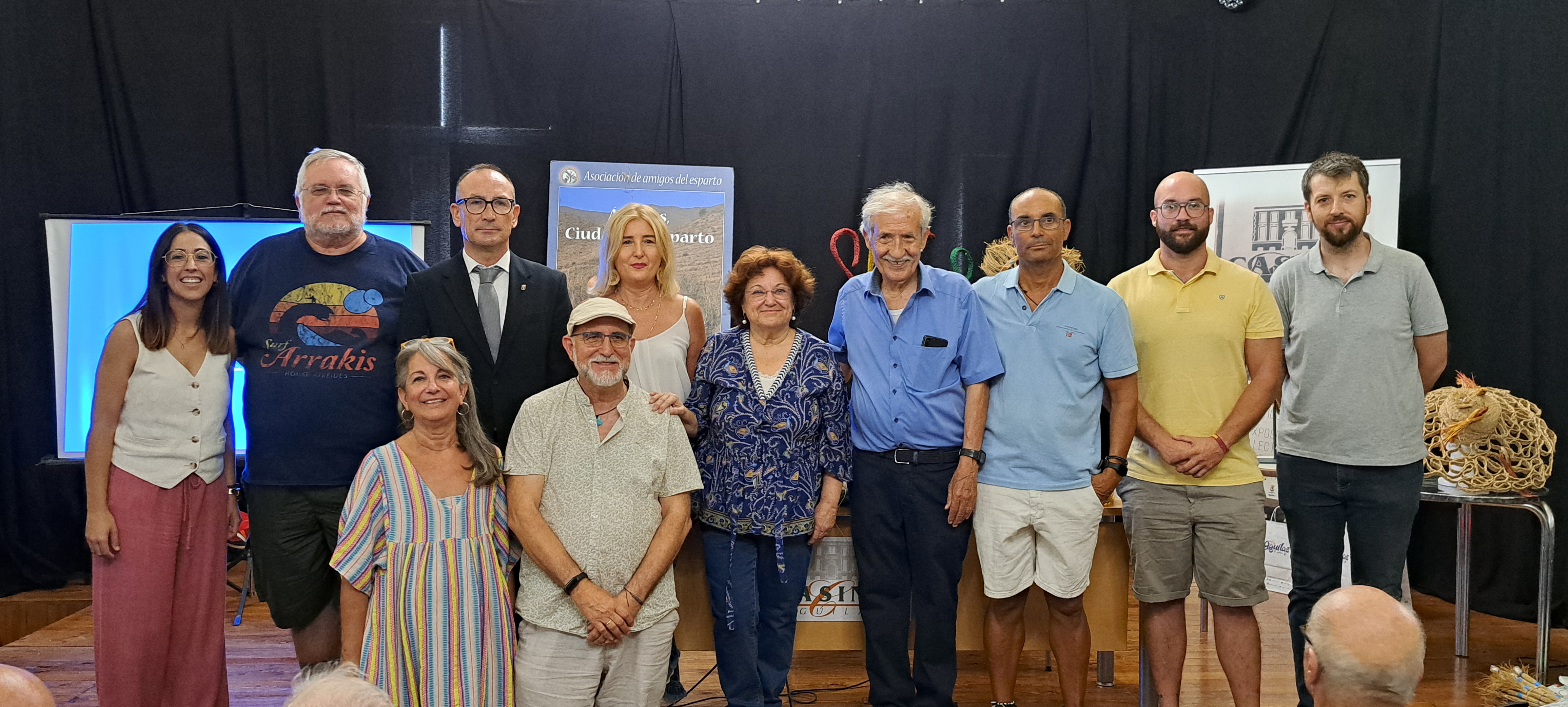 La Asociación Amigos del Esparto rinde homenaje a Juan Hernández, coincidiendo con el 250 Aniversario del Esparto Industrial en Águilas 