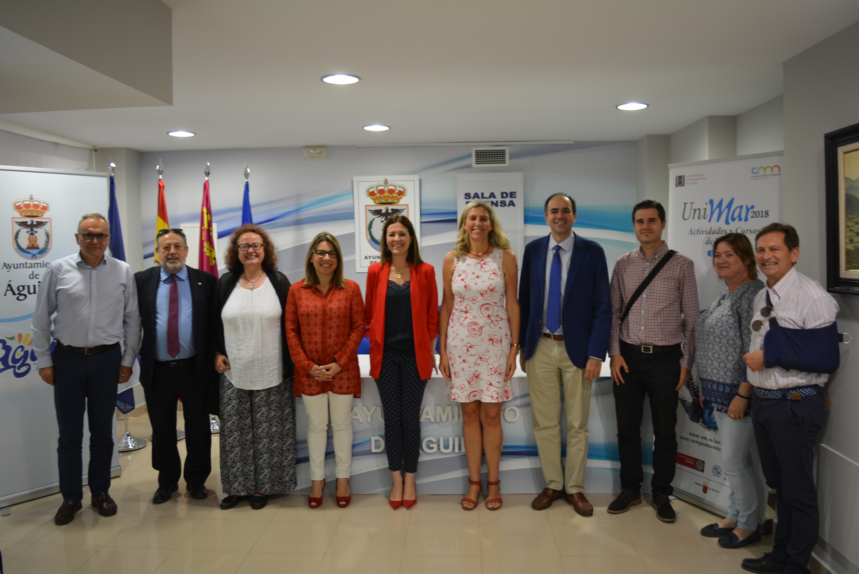 Esta mañana se han presentado las actividades y cursos de verano de la Universidad del Mar en su  35ª edición en Águilas