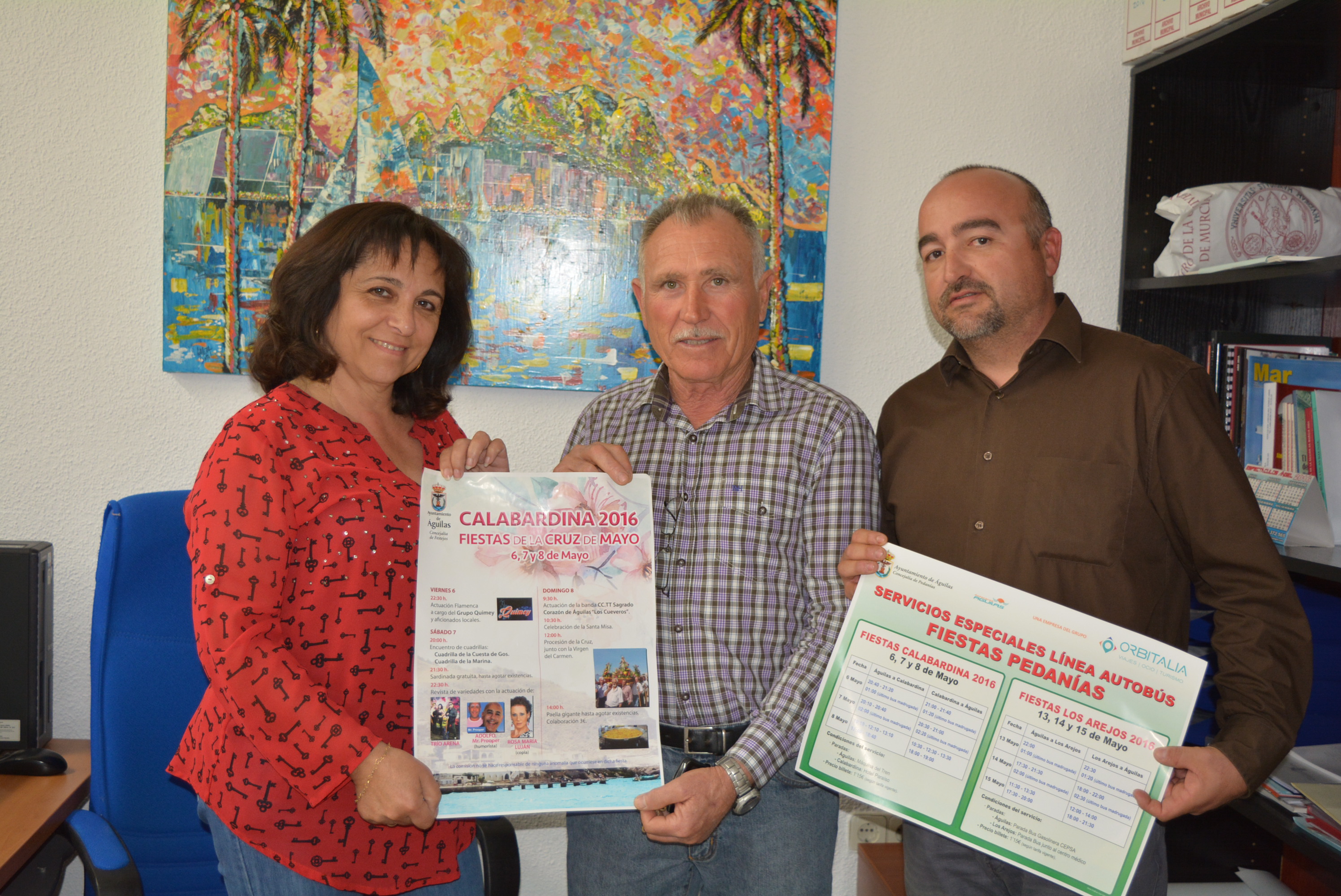 Calabardina se prepara para celebrar las fiestas de la Cruz de Mayo