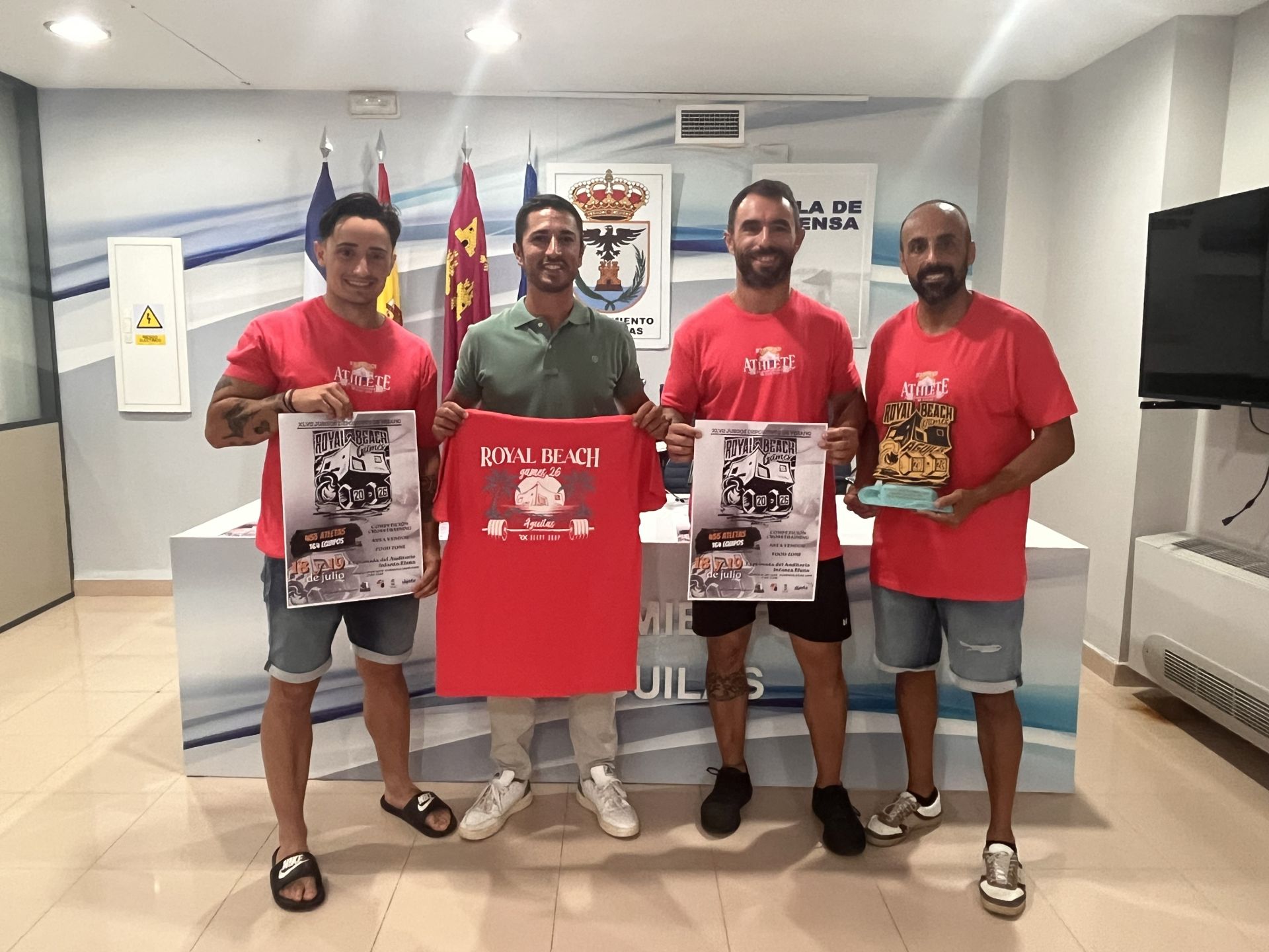 Águilas acoge este fin de semana la 4ª edición de los Royal Beach Games con doble participación de atletas