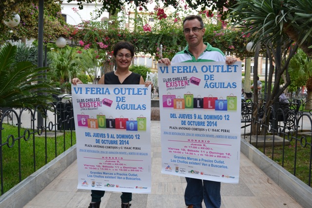 Todo listo para la VI Feria Outlet del Comercio y los Servicios de Águilas ‘Mercachollo 2014’  