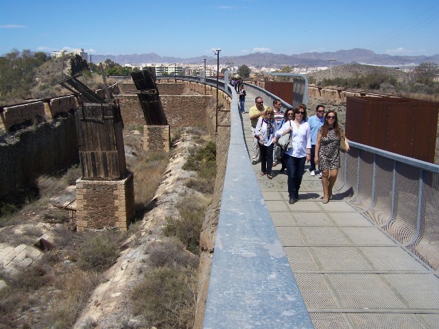 Nueva entrega de la Ruta del Ferrocarril en Águilas