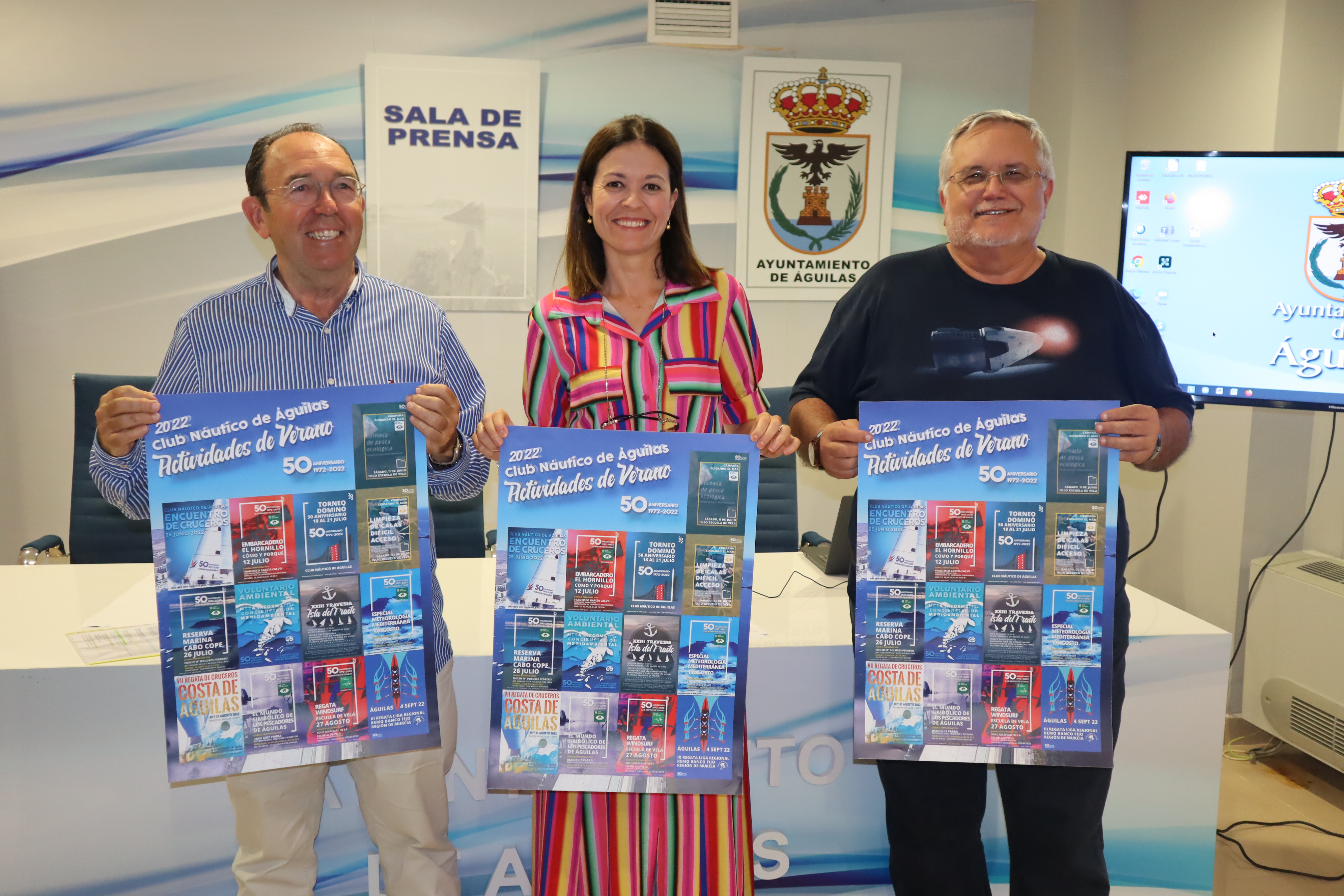 El Club Náutico presenta, con motivo de su 50 aniversario, el programa “Cuidando el mar”