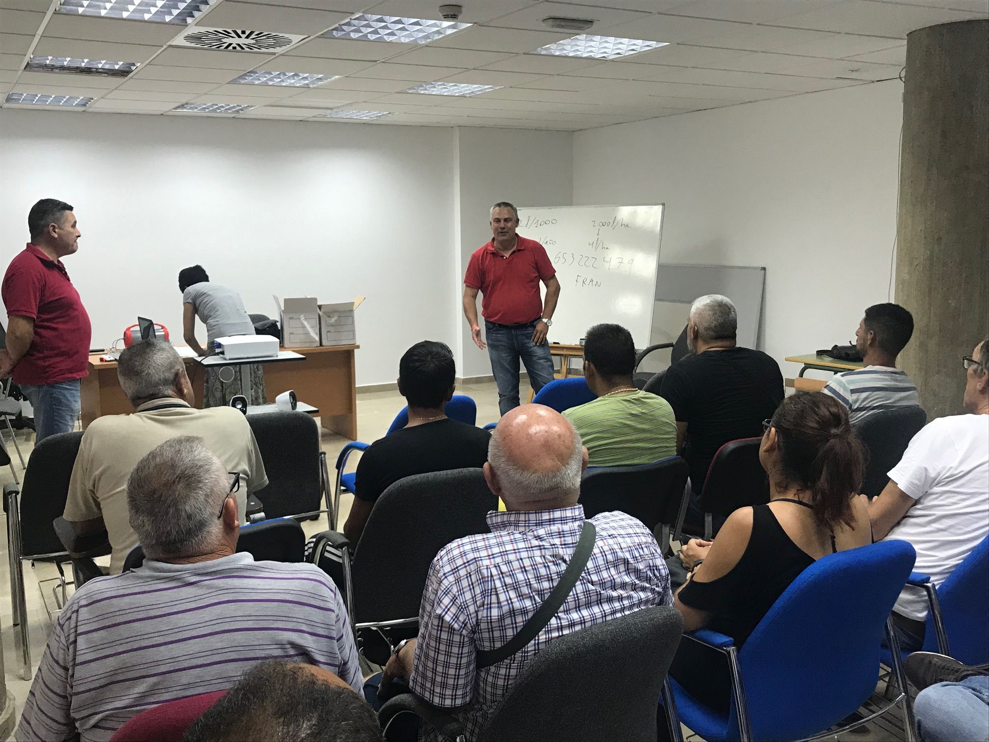 Comienza una nueva edición del curso de capacitación para tratamientos con productos fitosanitarios