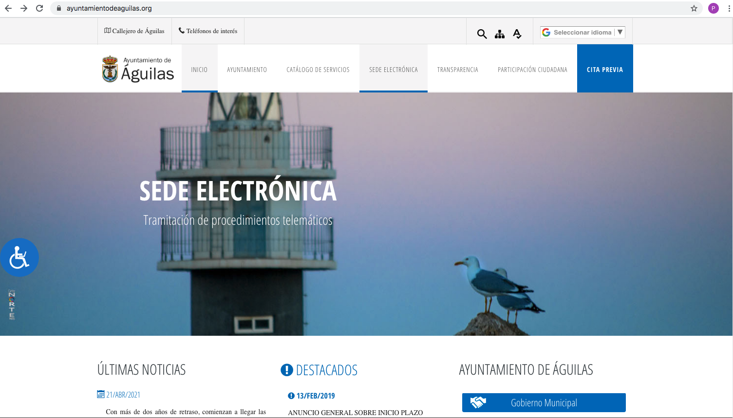 El Ayuntamiento de Águilas expide certificados digitales, útiles, entre otras cosas, para recibir las notificaciones de las Ayudas al Alquiler