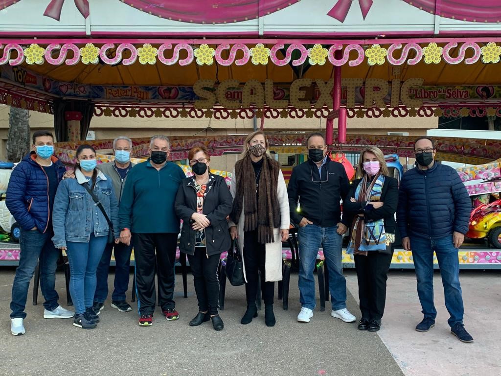 Los feriantes aguileños se suman a las actividades del Día Mundial de las Personas con Discapacidad