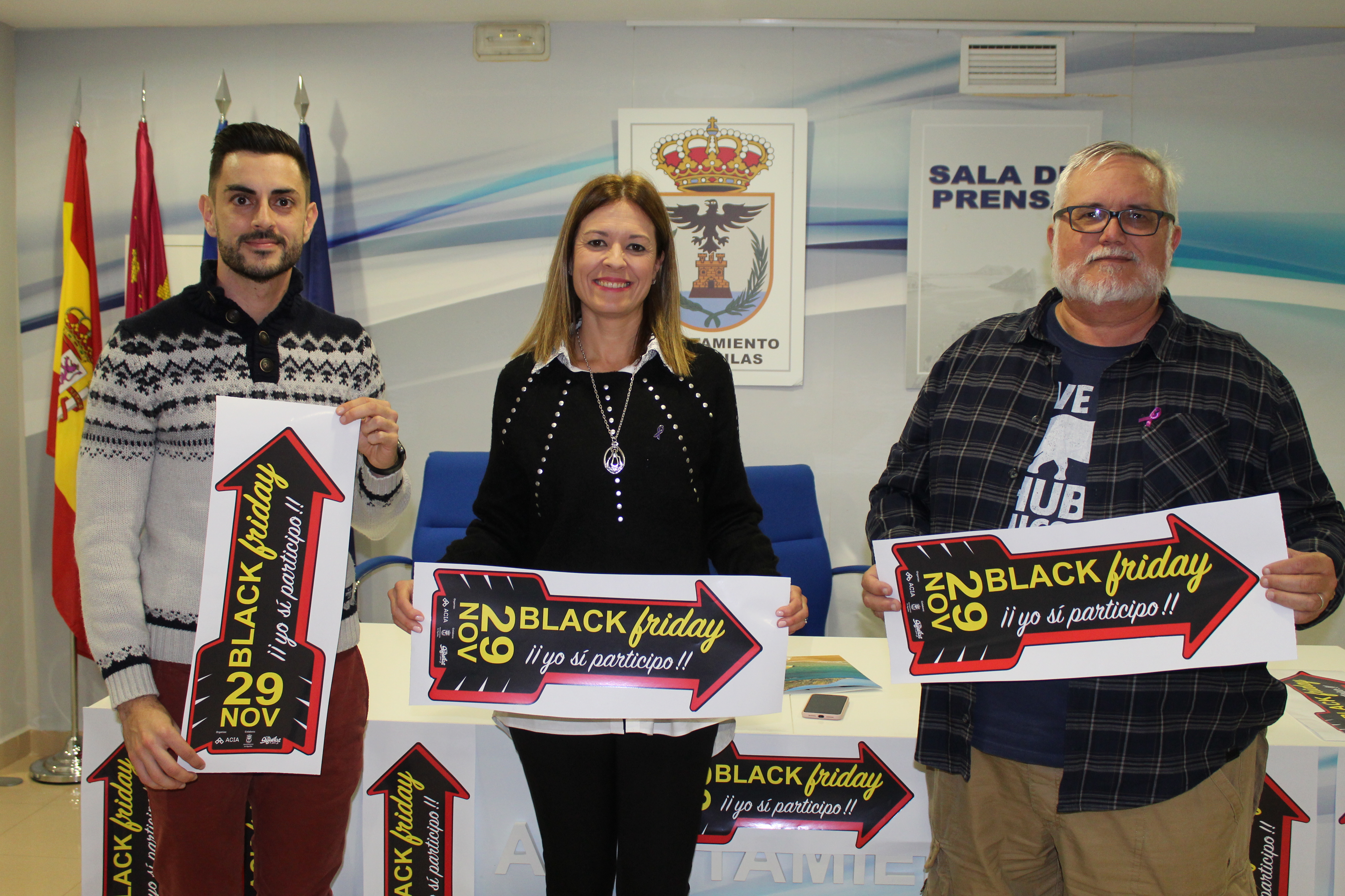 El comercio aguileño se suma a la celebración del Black Friday bajo el lema ¡Yo sí participo!