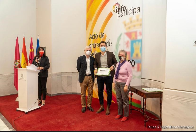 Águilas obtiene el sello Infoparticipa con una puntuación del 100% por su compromiso con la transparencia y la participación ciudadana