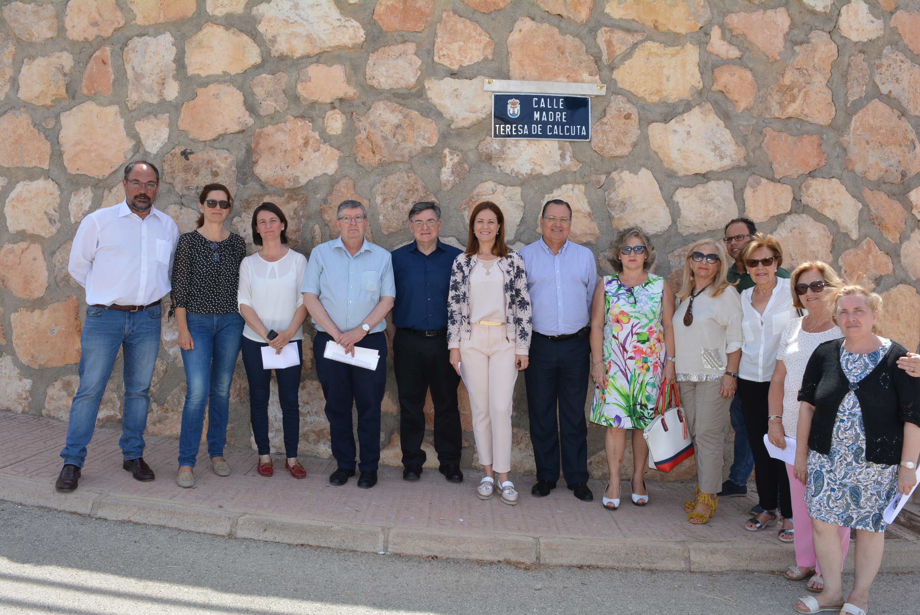 Águilas dedica, por iniciativa popular, una calle a la Madre Teresa de Calcuta