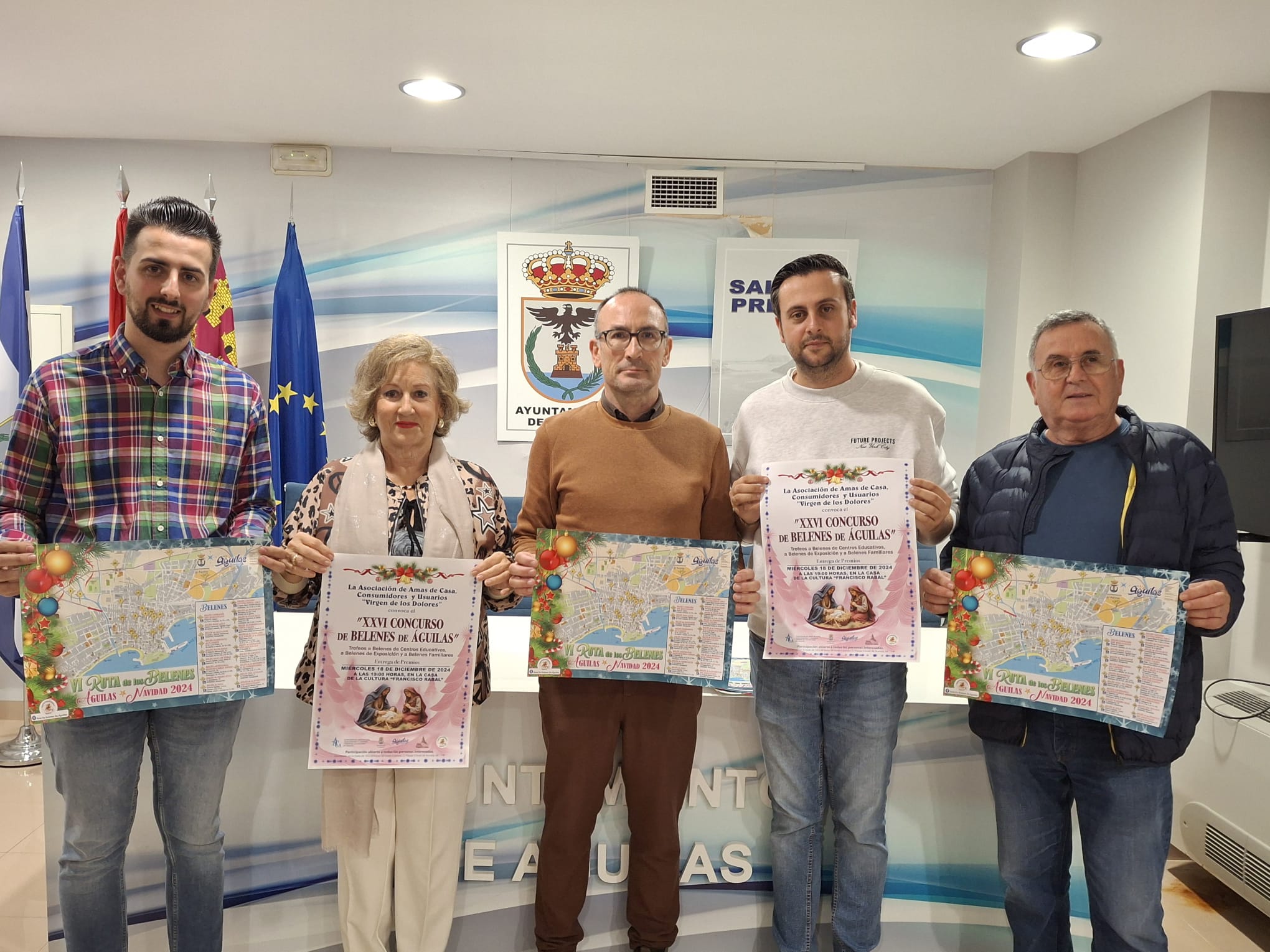 La tradición belenista vuelve una Navidad más a Águilas