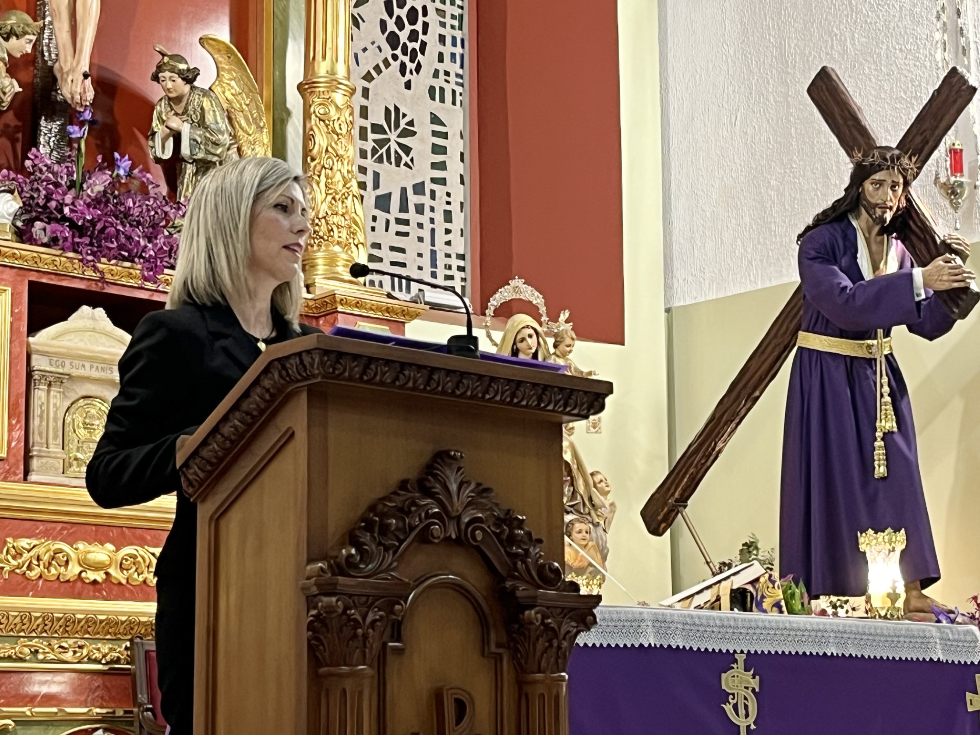 Maido Simó exalta al Nazareno con un pregón íntimo y sincero