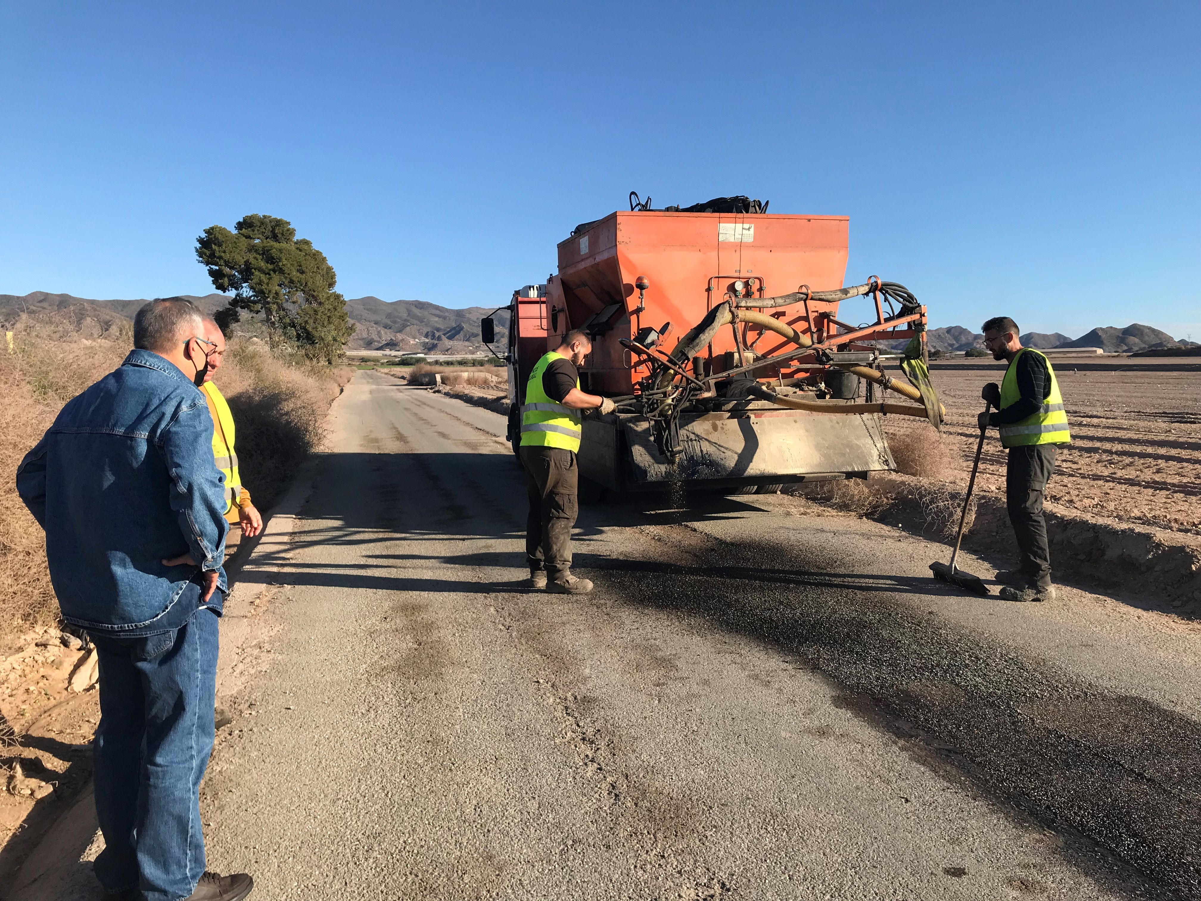 La Concejalía destina 23.000 euros a la reparación de los caminos ubicados en Los Melenchones