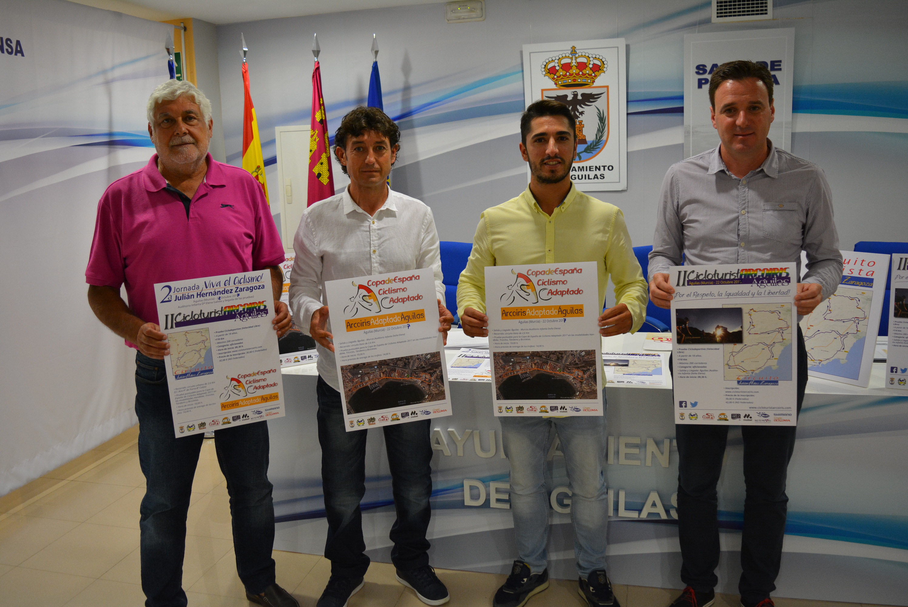 Águilas celebrará la II Jornada ¡Viva el ciclismo! En memoria del ciclista aguileño Julián Hernández Zaragoza