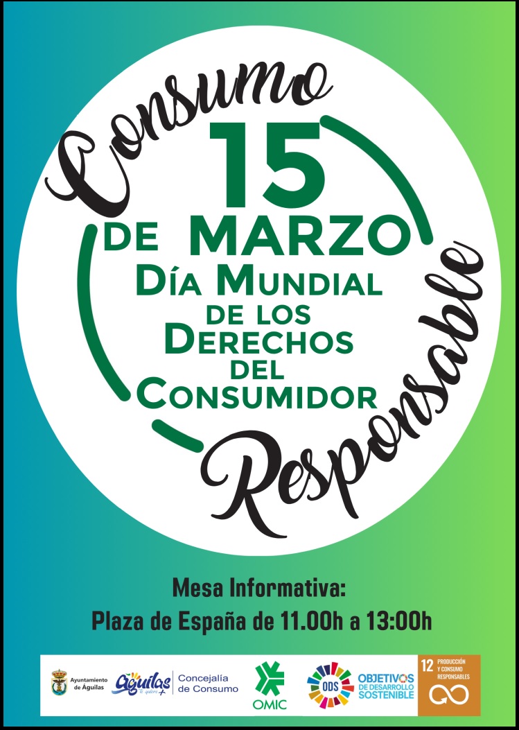 La Concejalía de Consumo celebrará el próximo viernes  el Día Mundial de los Derechos del Consumidor