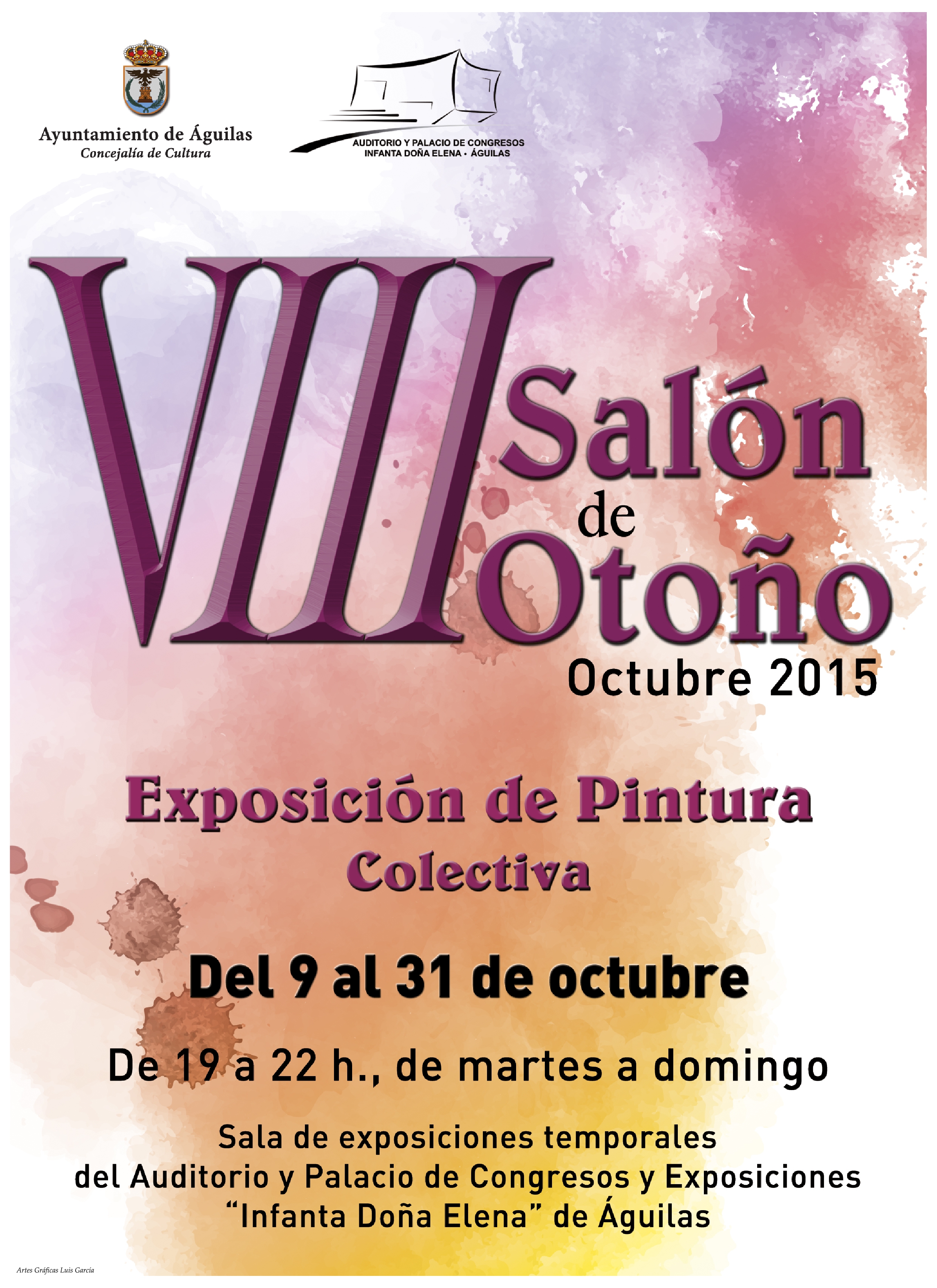 La concejalía de Cultura presenta las bases de participación del VIII Salón de Otoño