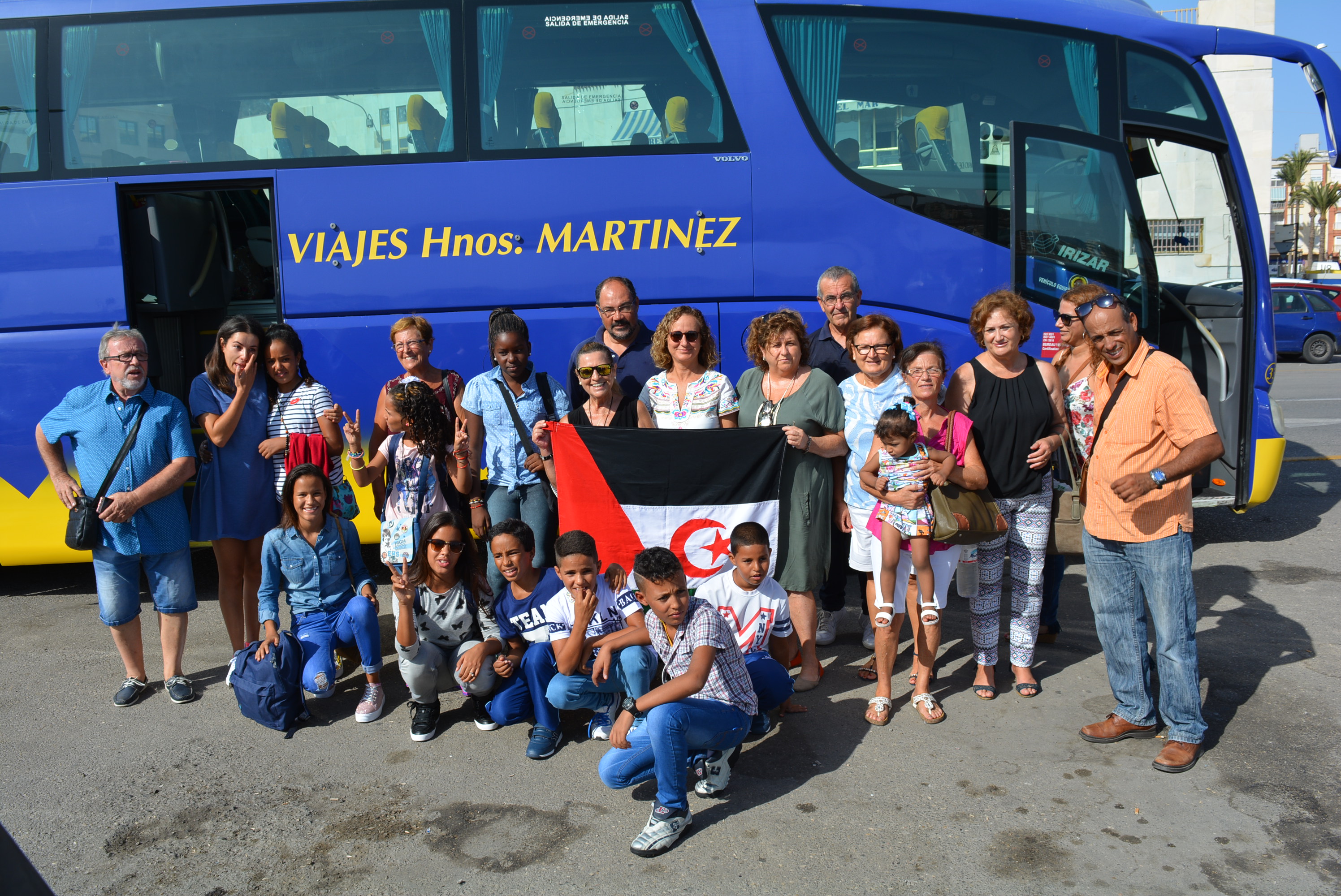 Los niños saharauis del Programa Vacaciones en Paz regresan a los campamentos de Tinduf