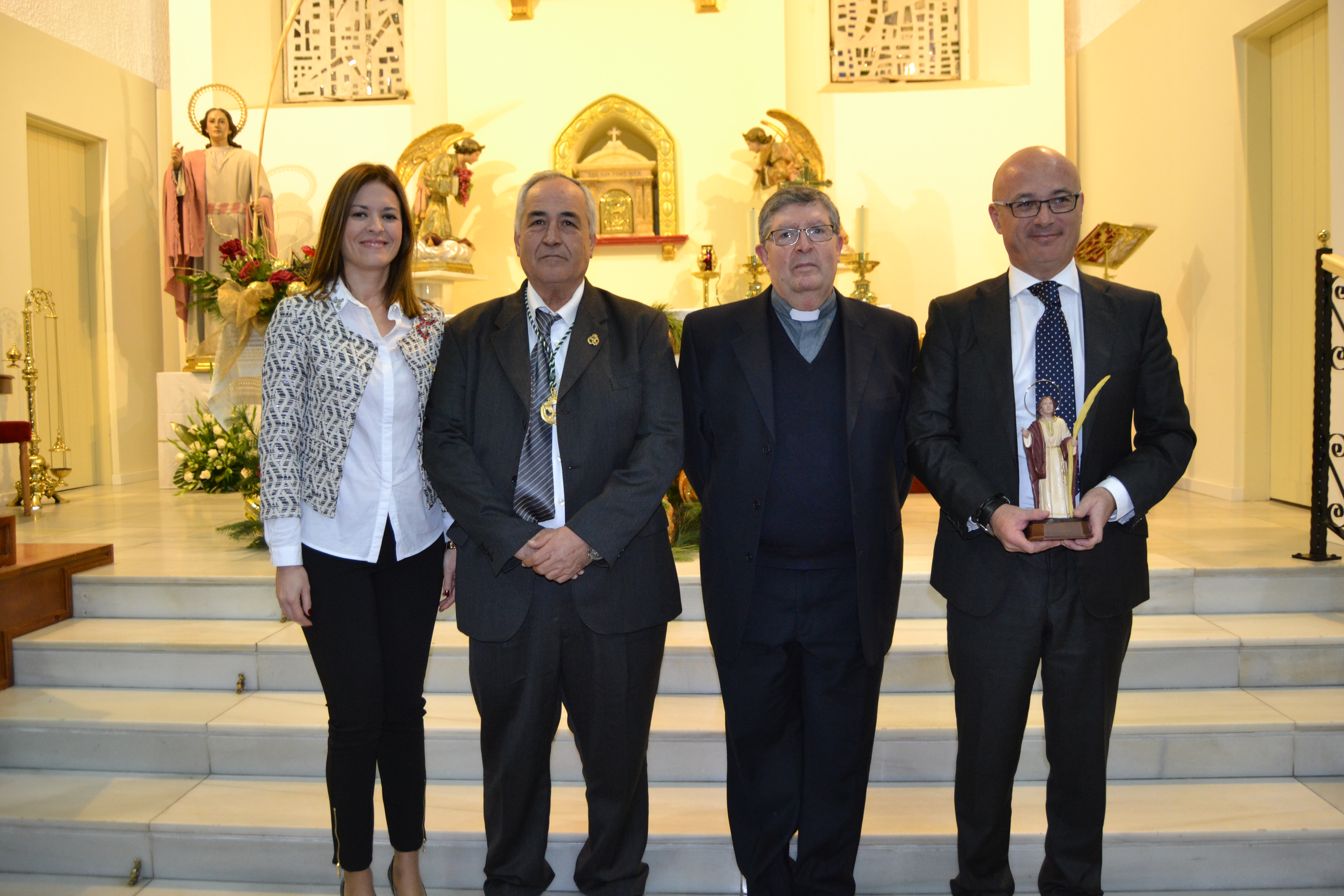 El Paso Blanco rinde homenaje a su patrón
