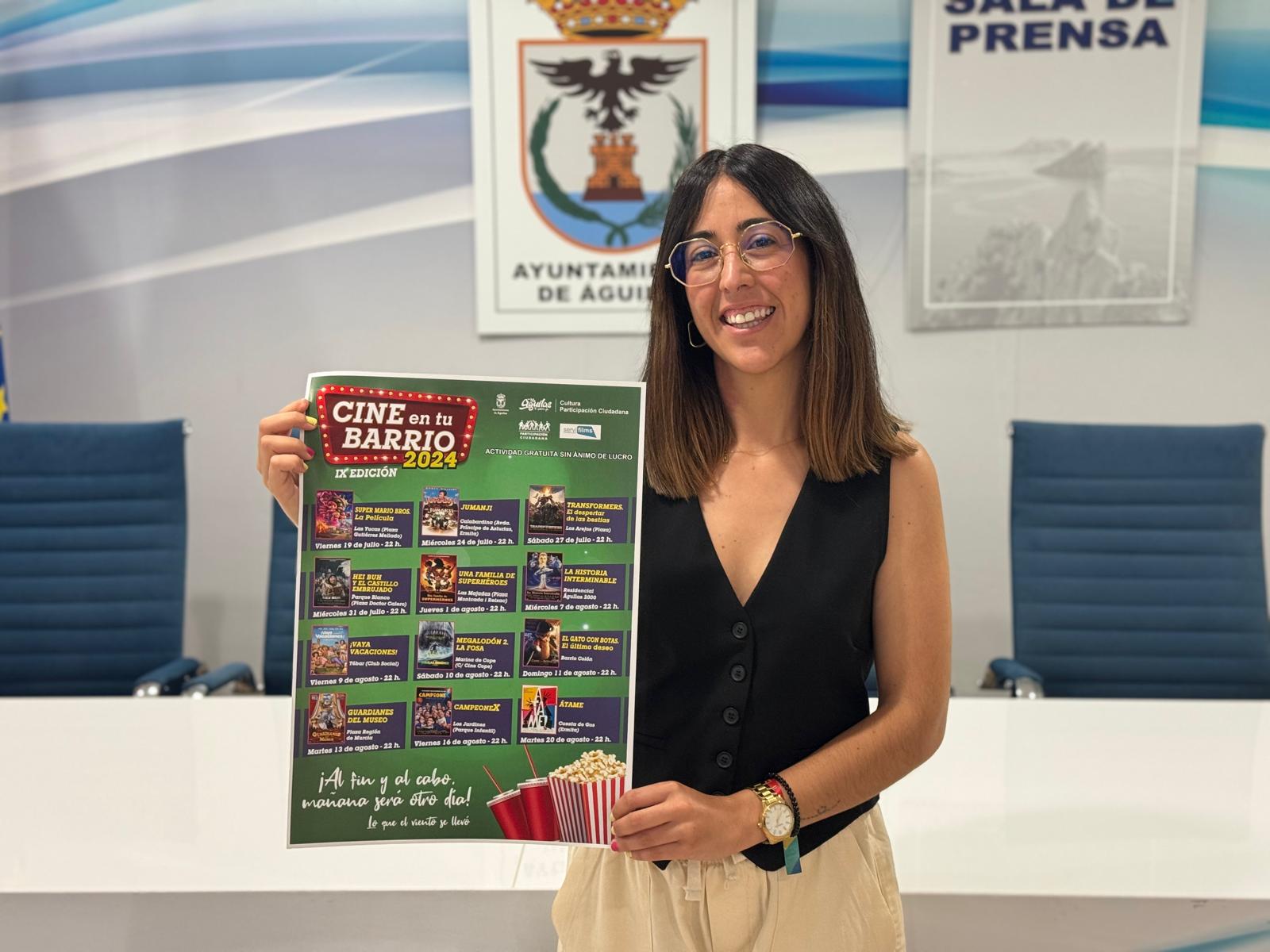 Todo listo para la IX edición de Cine en tu barrio